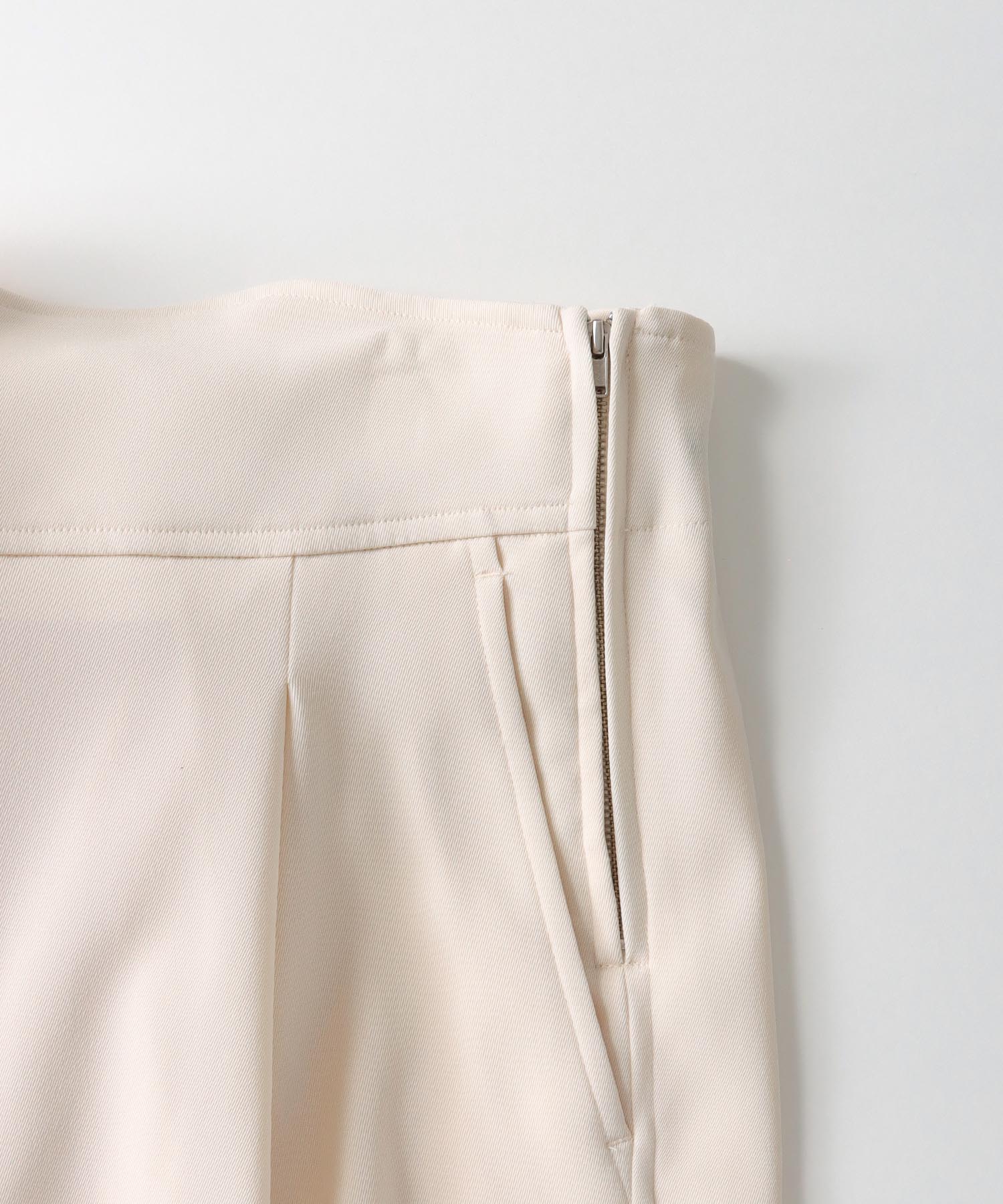 2way back lace up wide pants | AND ON JIONE STORE(アンドオン