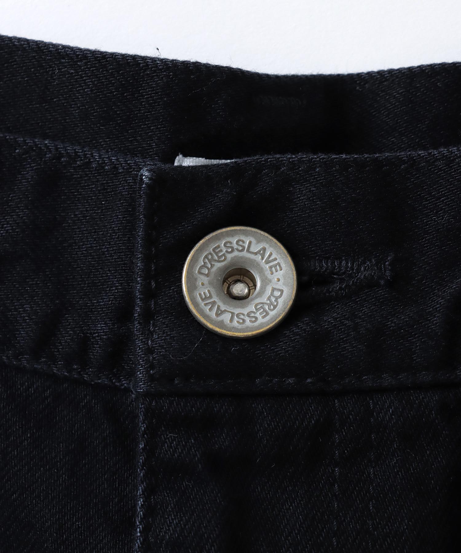 wide straight notch denim