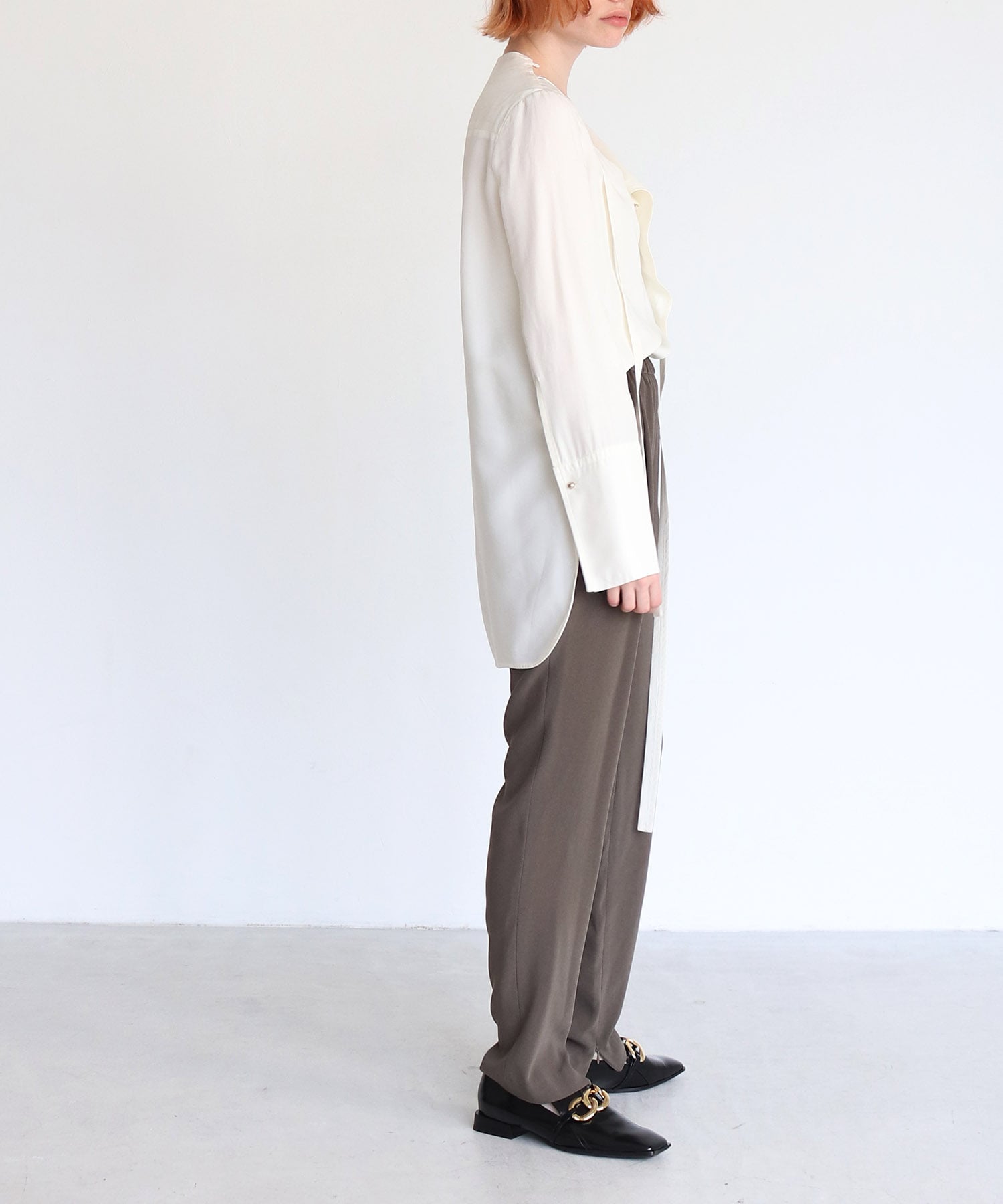 acetate heritage slit pants