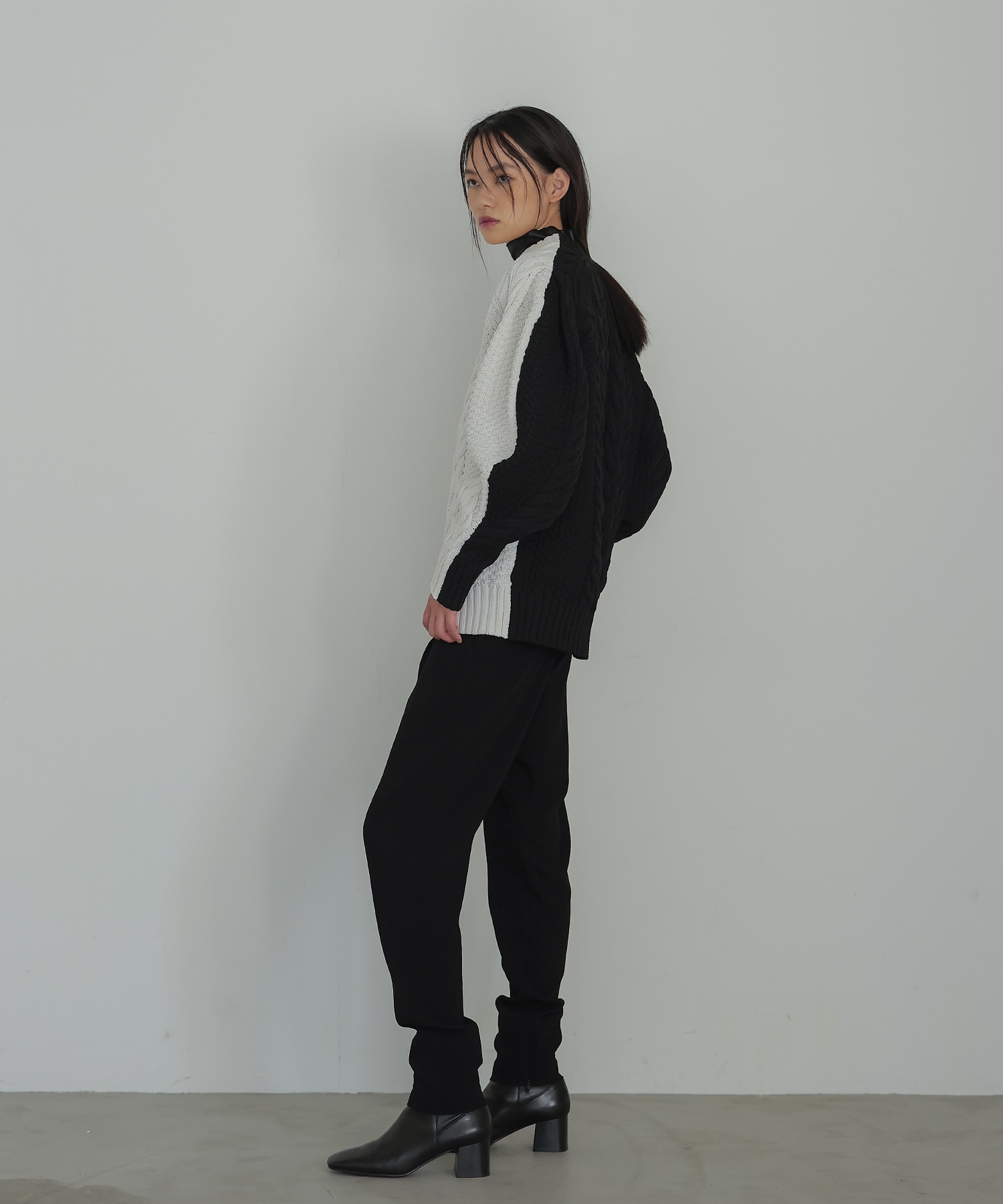 acetate heritage slit pants