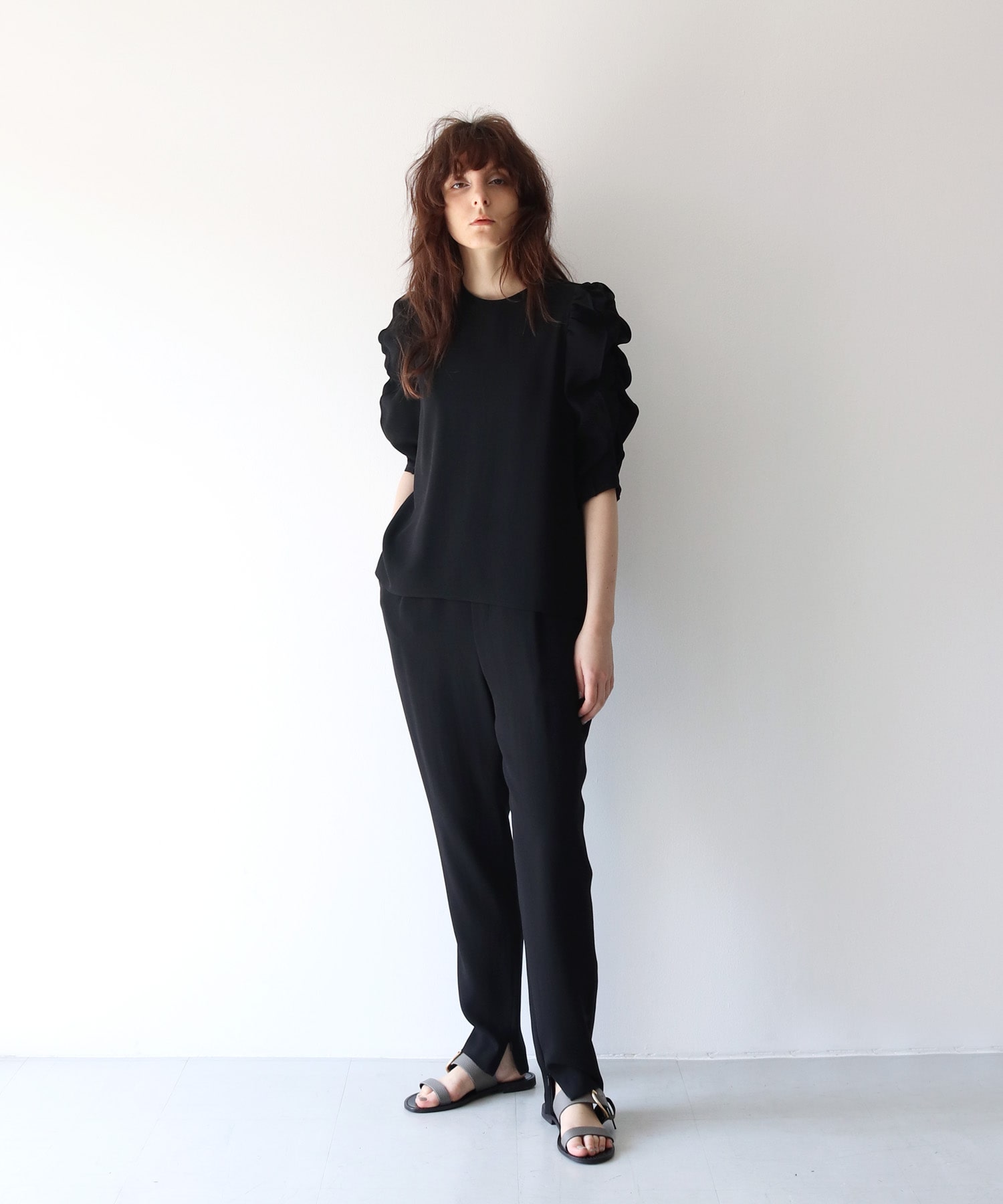 acetate heritage slit pants