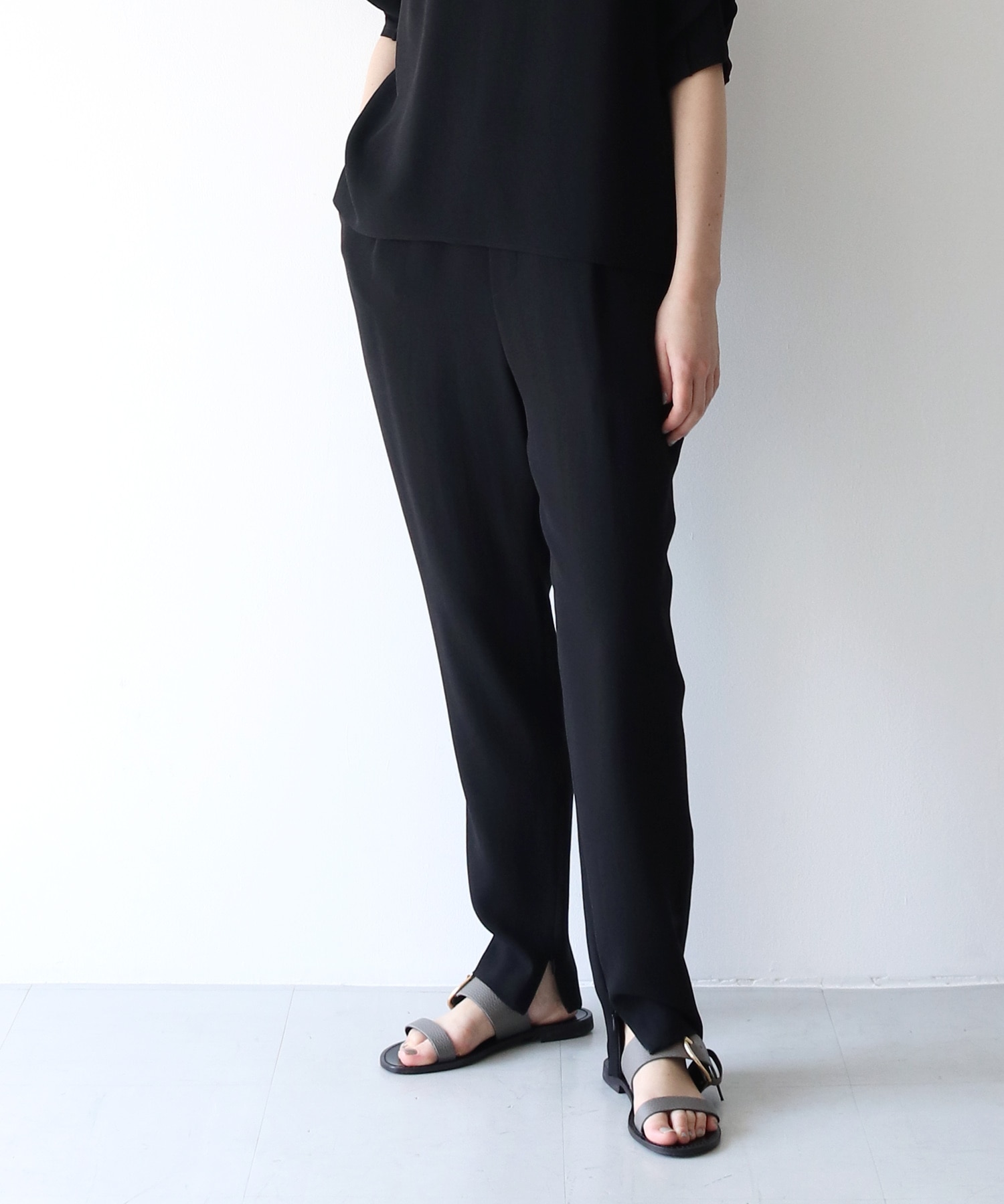 acetate heritage slit pants