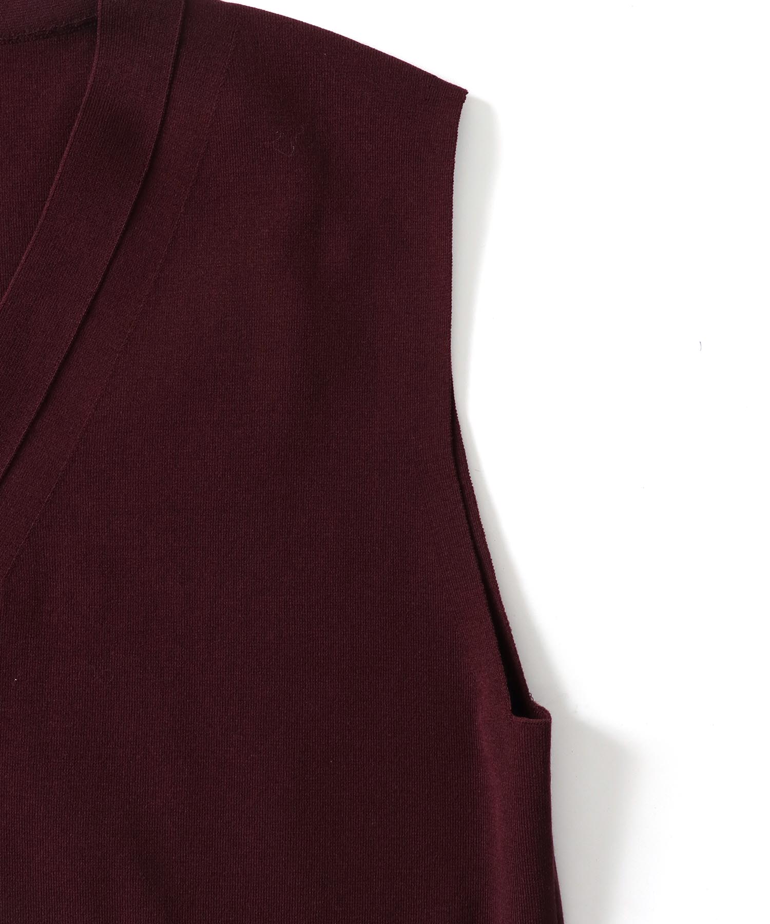 cotton acetate layered vest