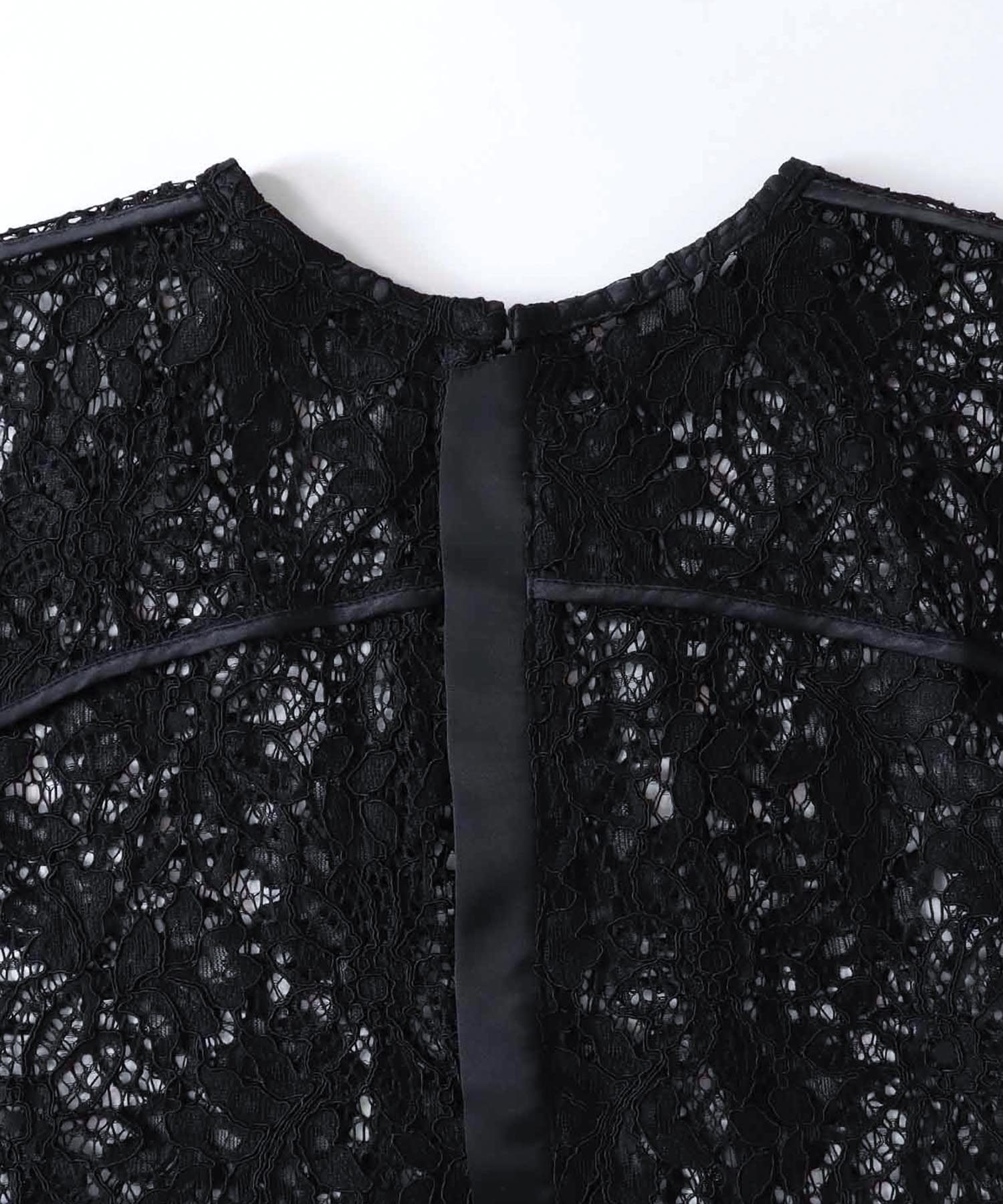 betty lace layerd blouse