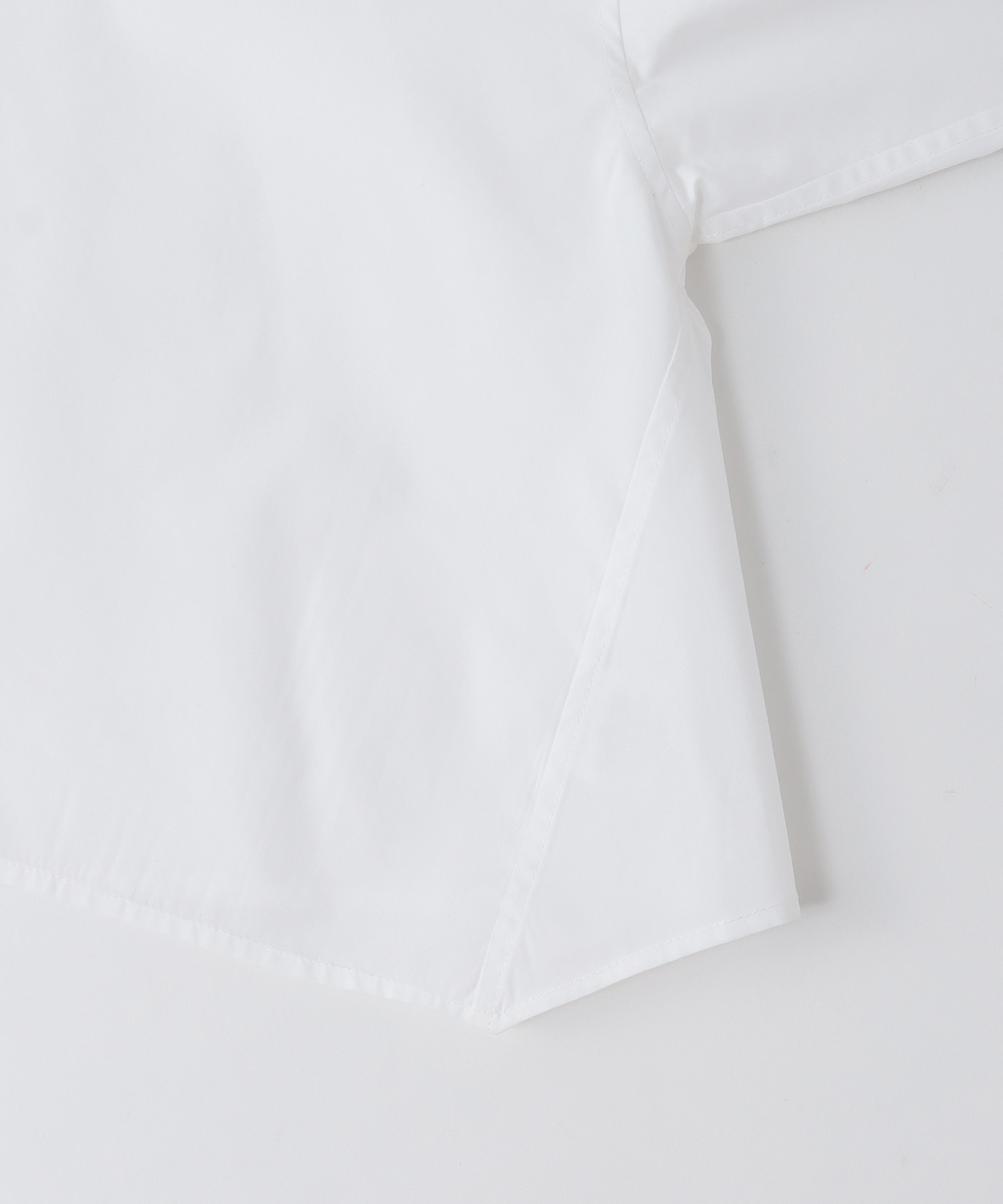 cotton white midriff shirt