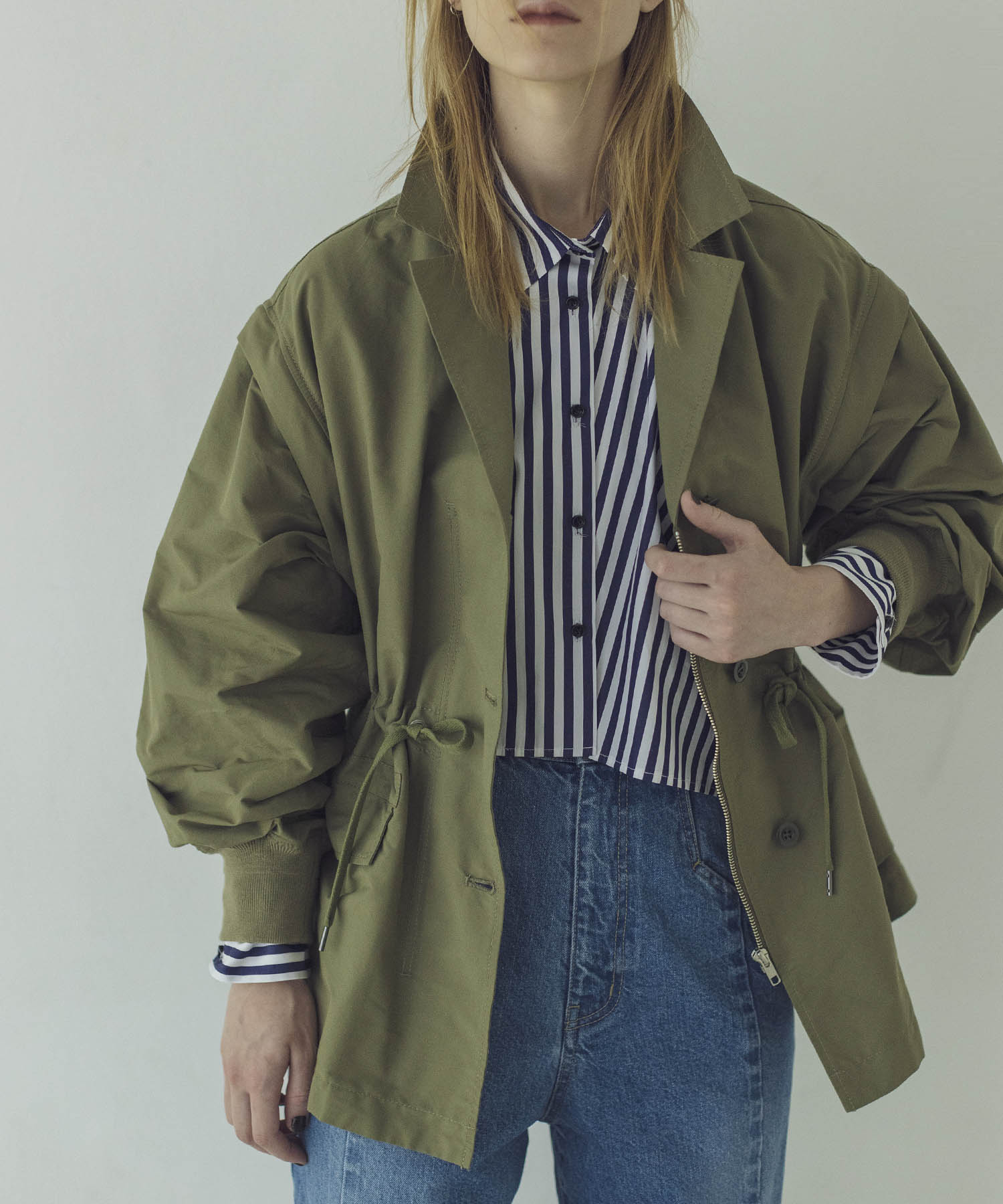 いいネット通販 - 全国送料無料でお届けします detachable sleeve STORE JIONE ON AND | blouson 2way ジャケット・アウター