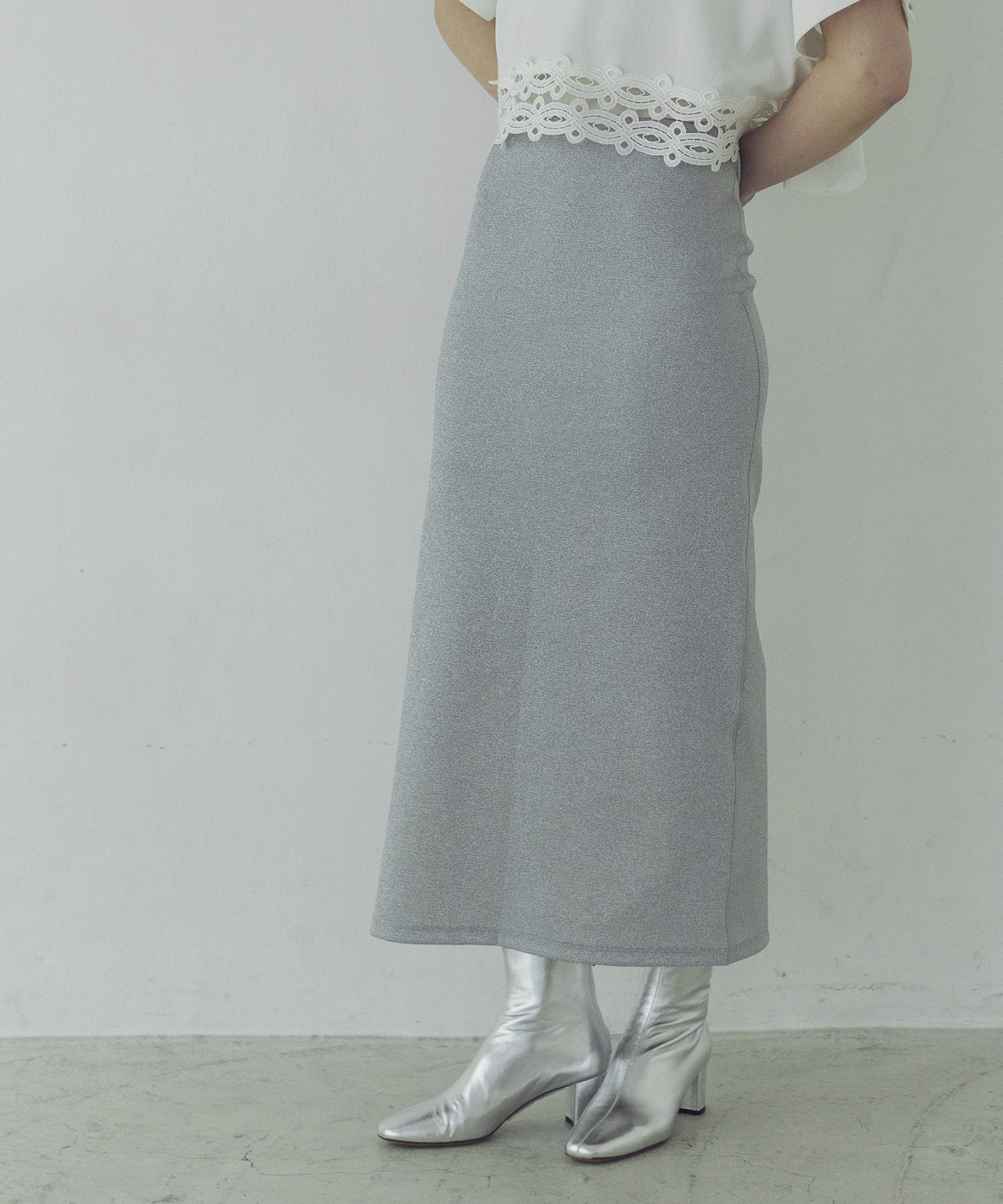 RAME jersey tight skirt