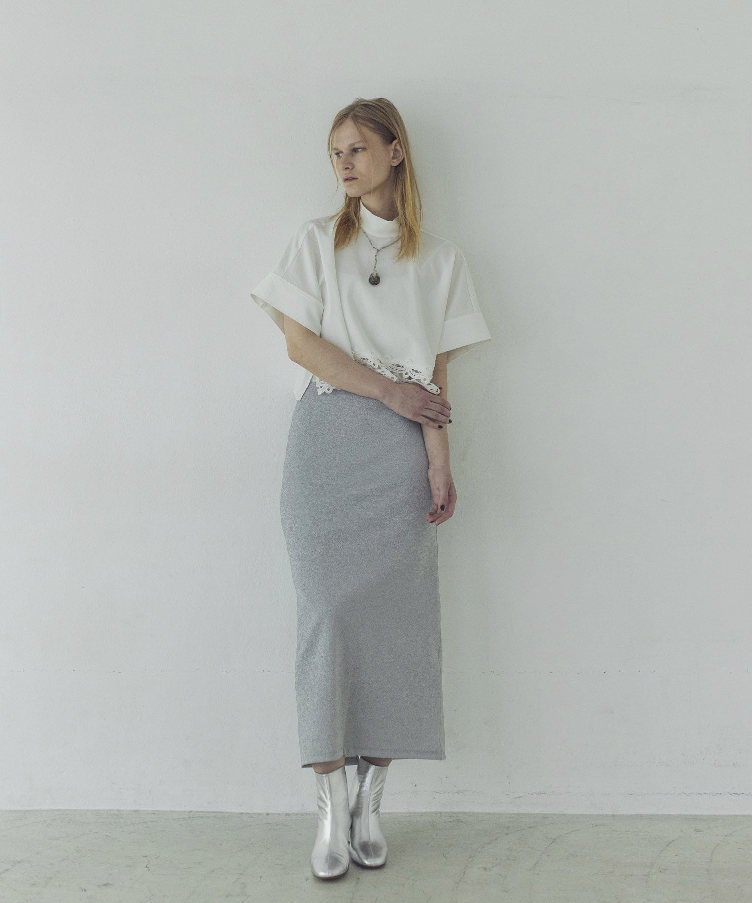 RAME jersey tight skirt