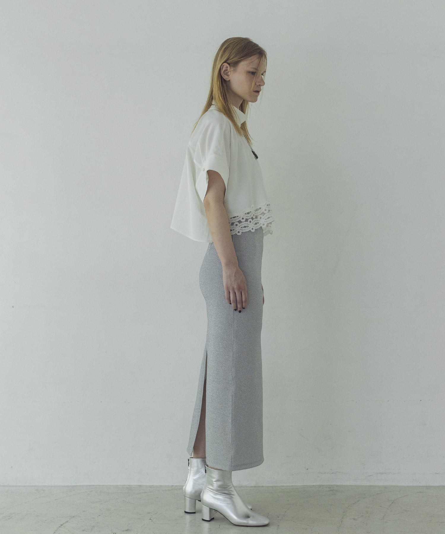 RAME jersey tight skirt