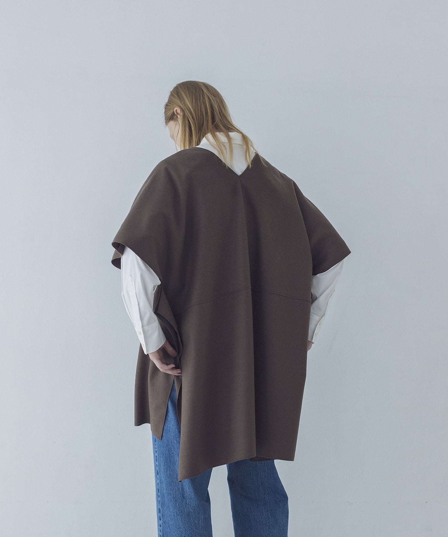 wool melton over vest