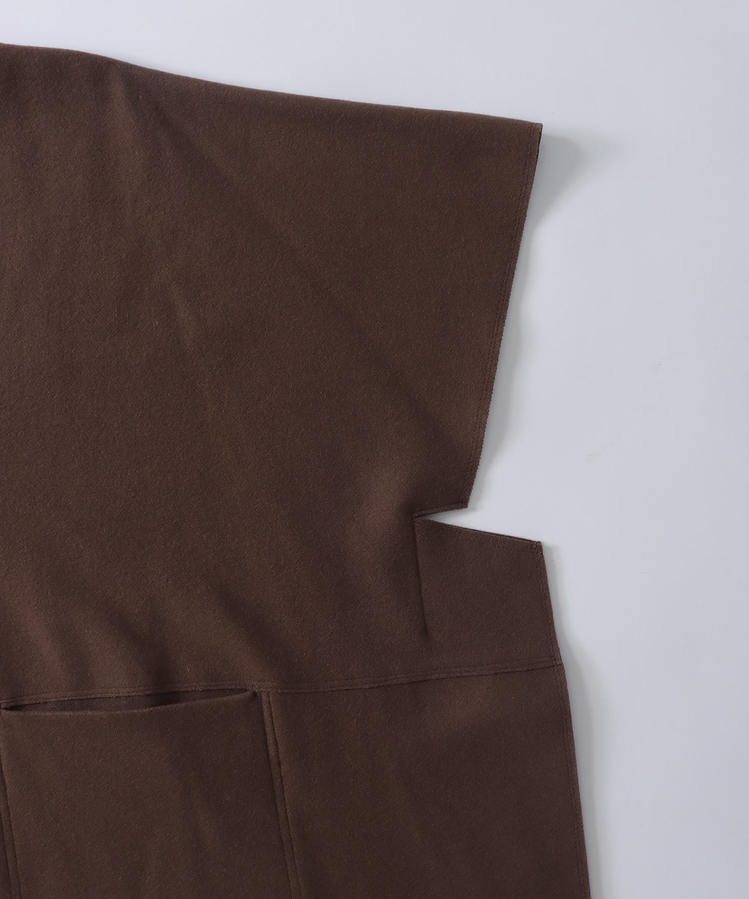 wool melton over vest