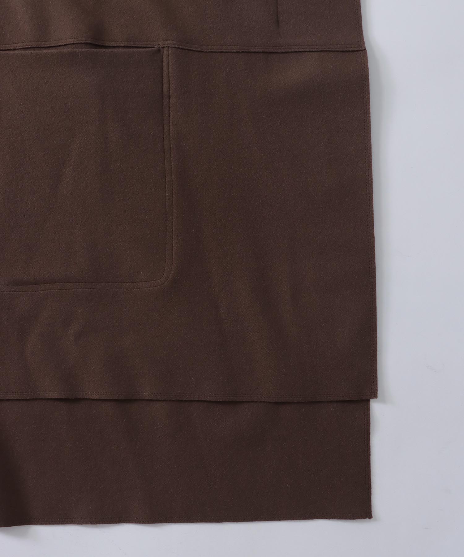 wool melton over vest