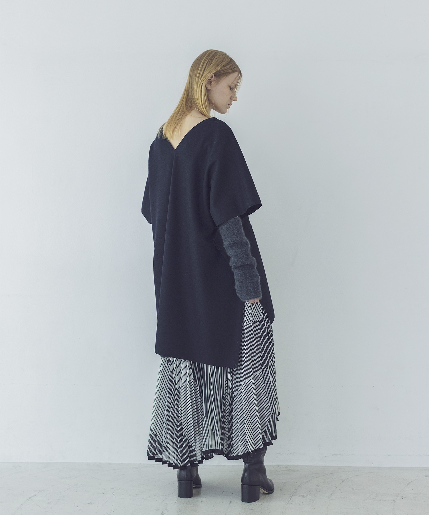 wool melton over vest