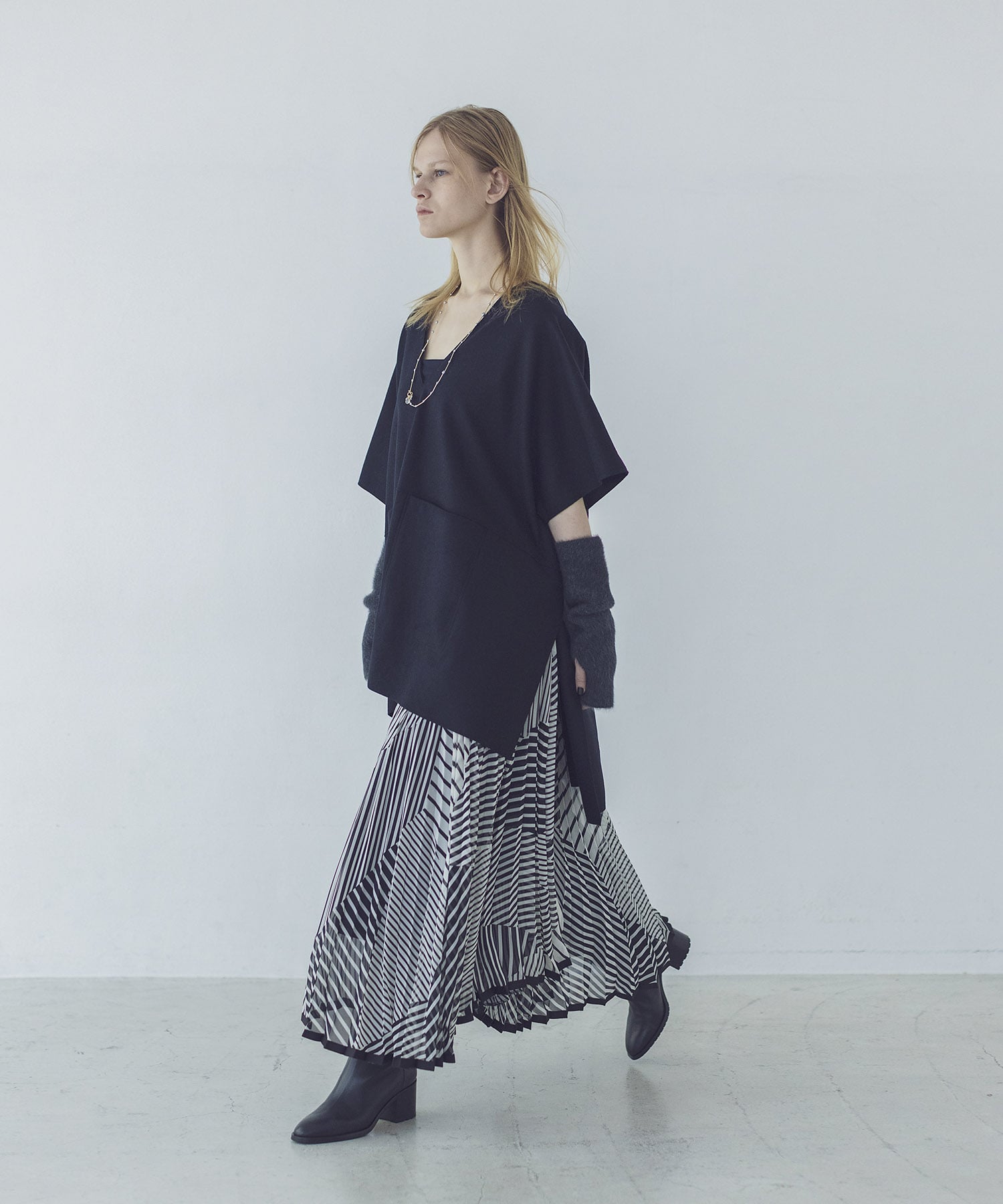 wool melton over vest