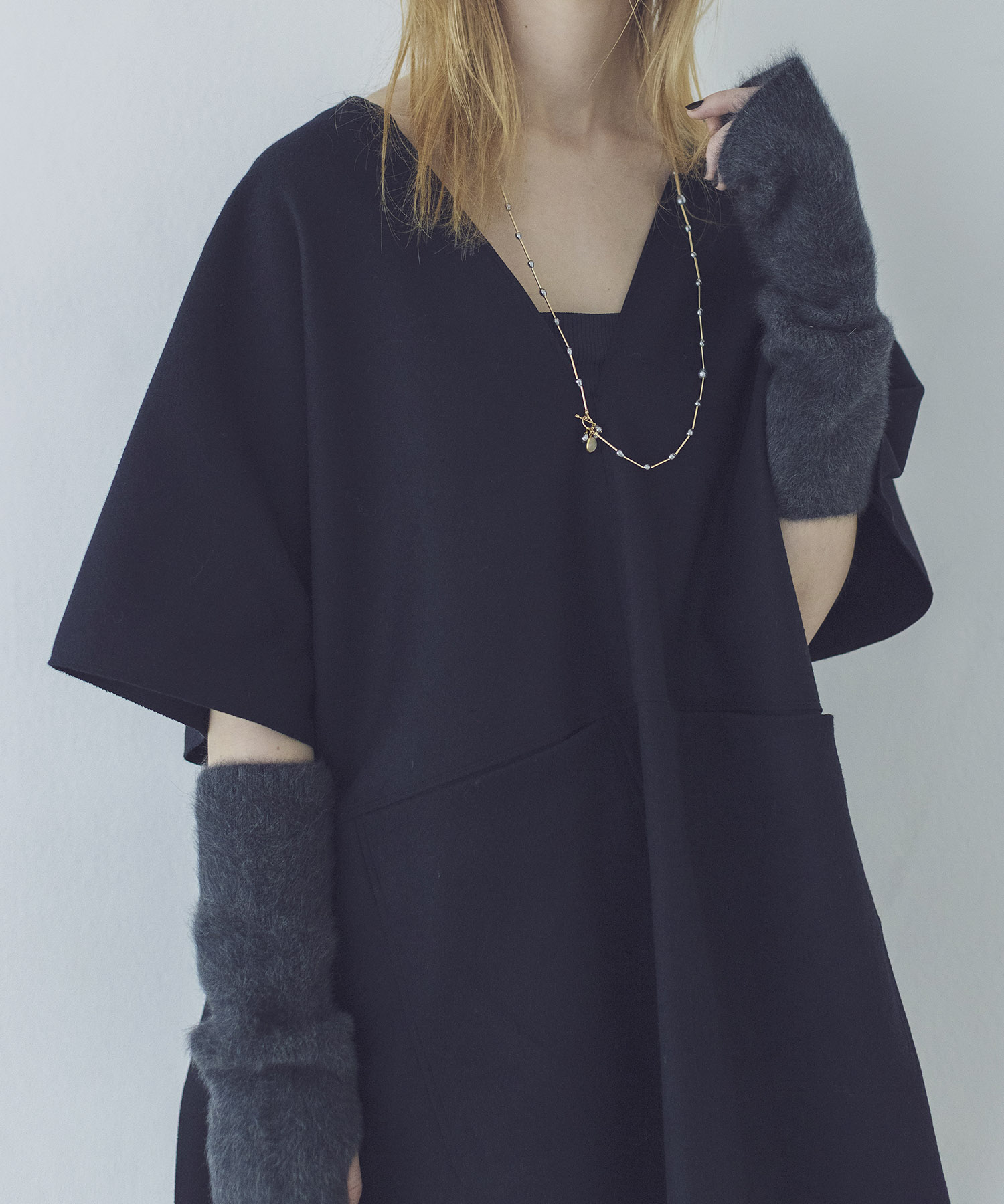 wool melton over vest