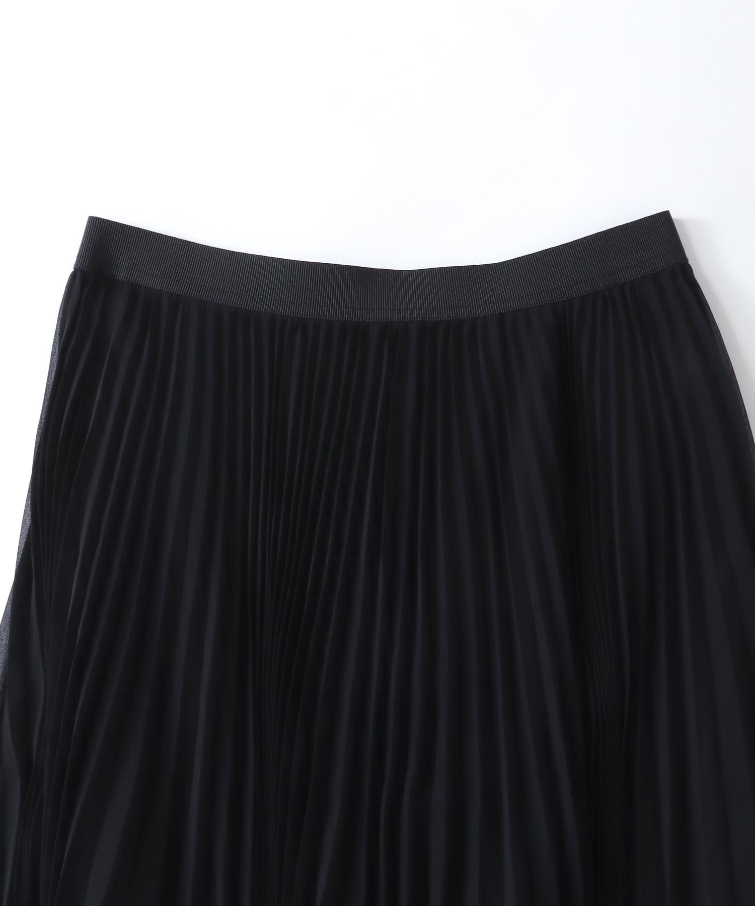 umbrella pleated skirt