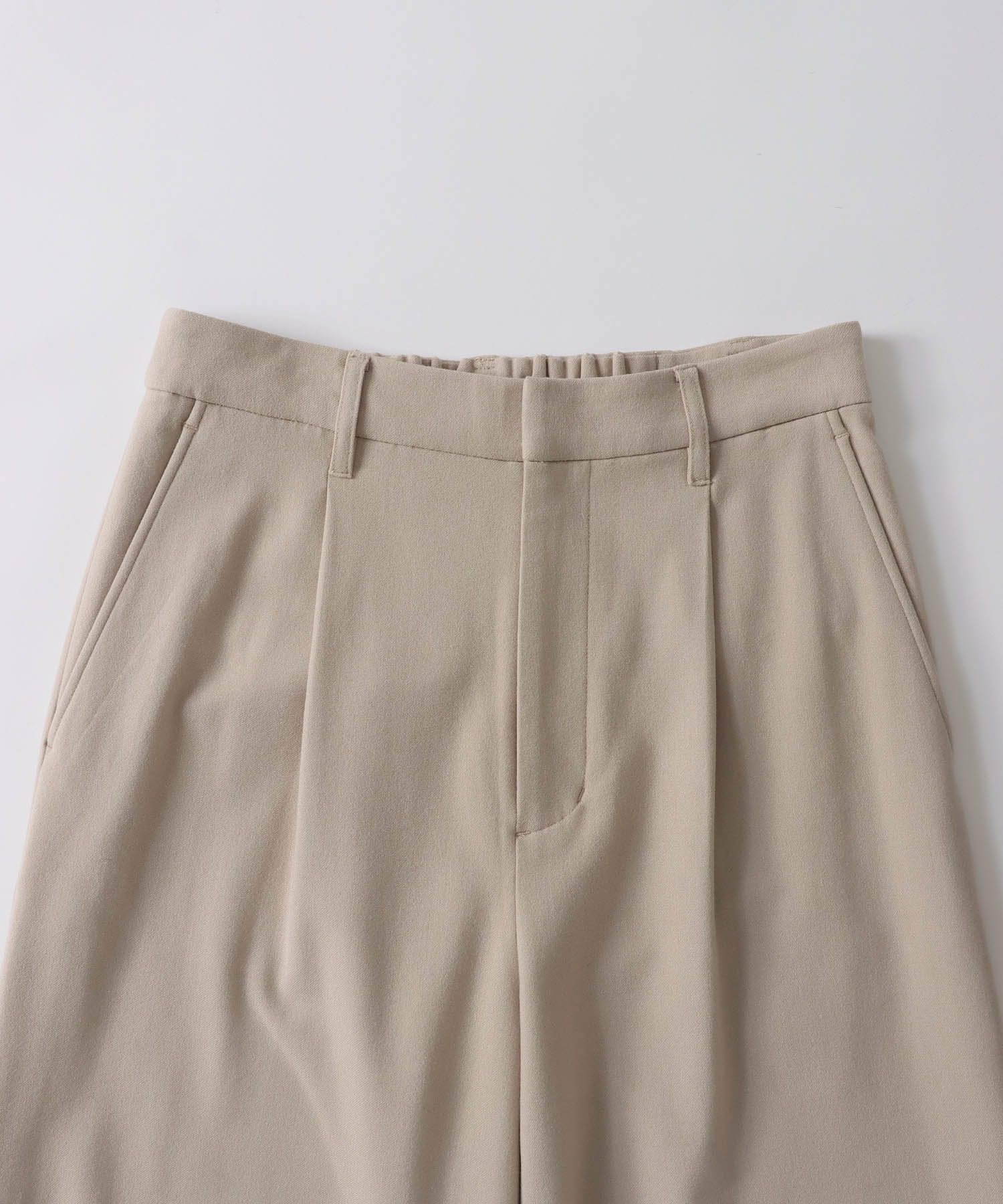 TR both side warm wide pants