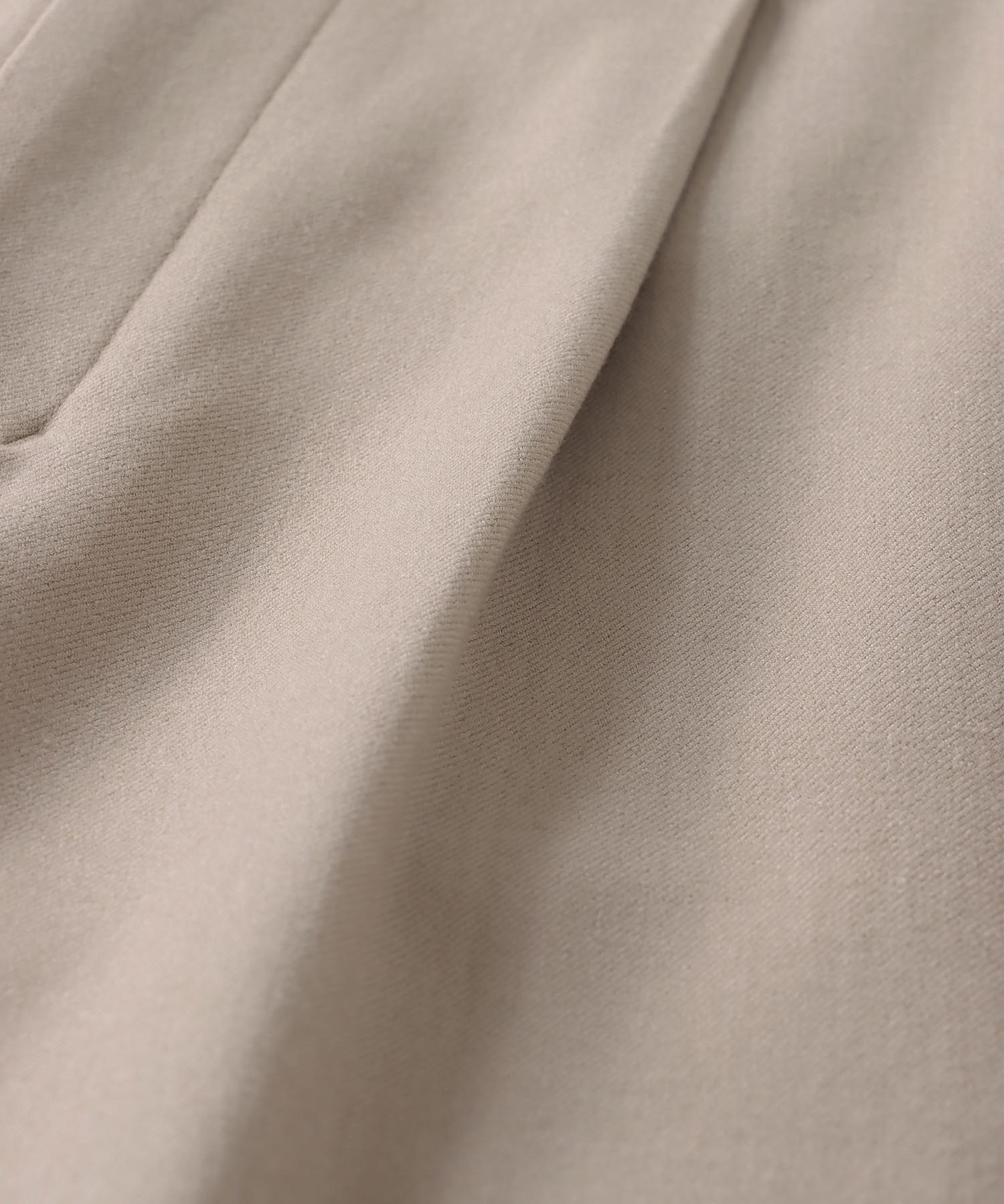 TR both side warm wide pants