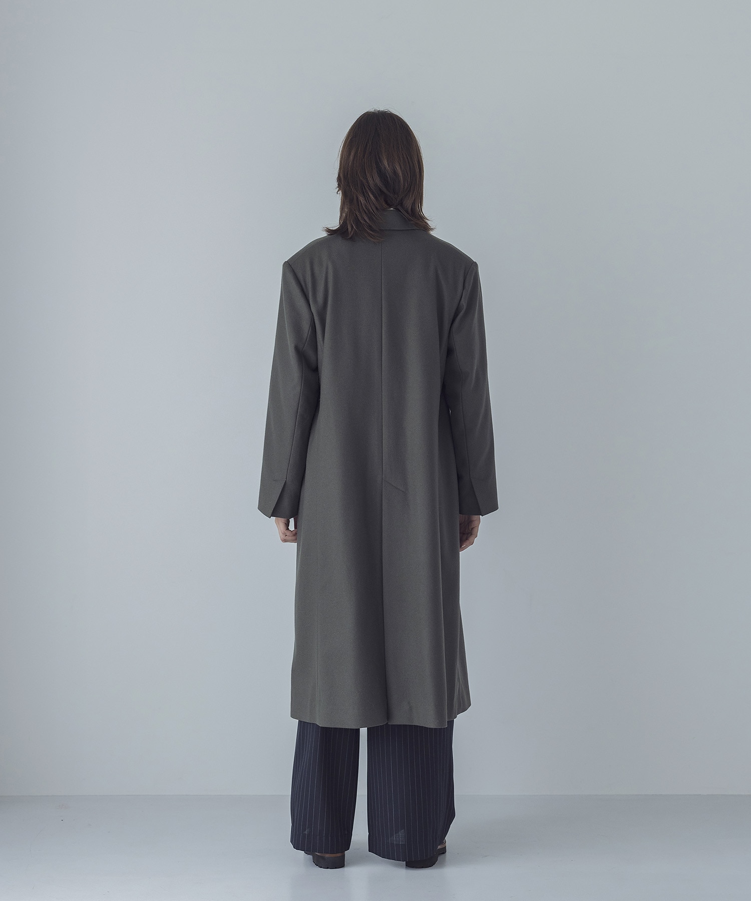 super110wool melton chester coat | AND ON JIONE STORE（アンドオン