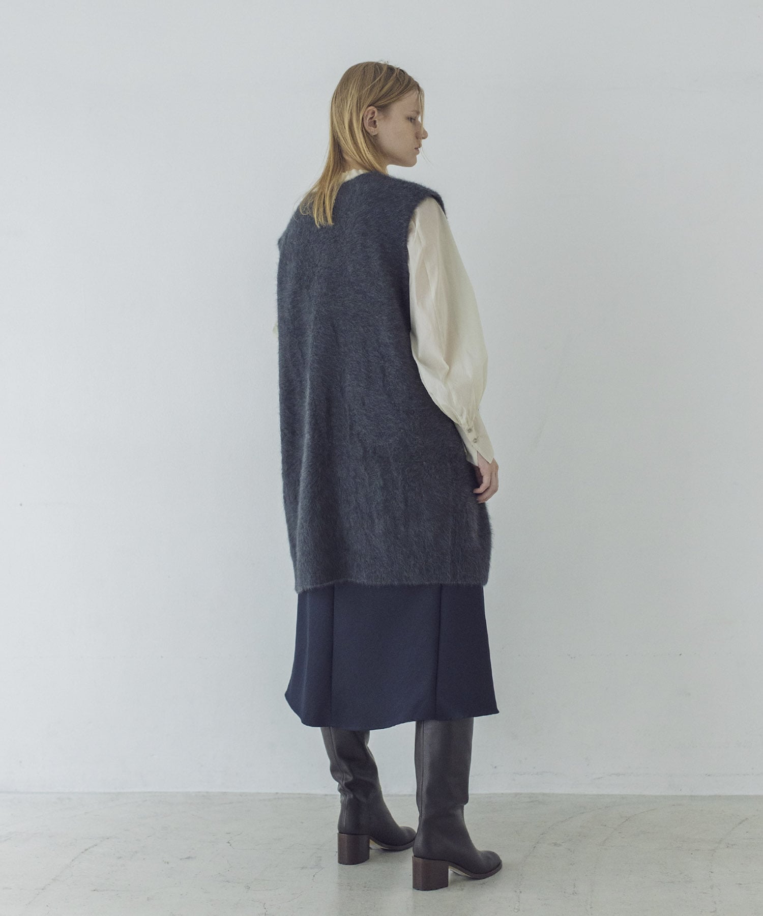 fox cashmere gillet | AND ON JIONE STORE（アンドオン）ジオン商事 ...