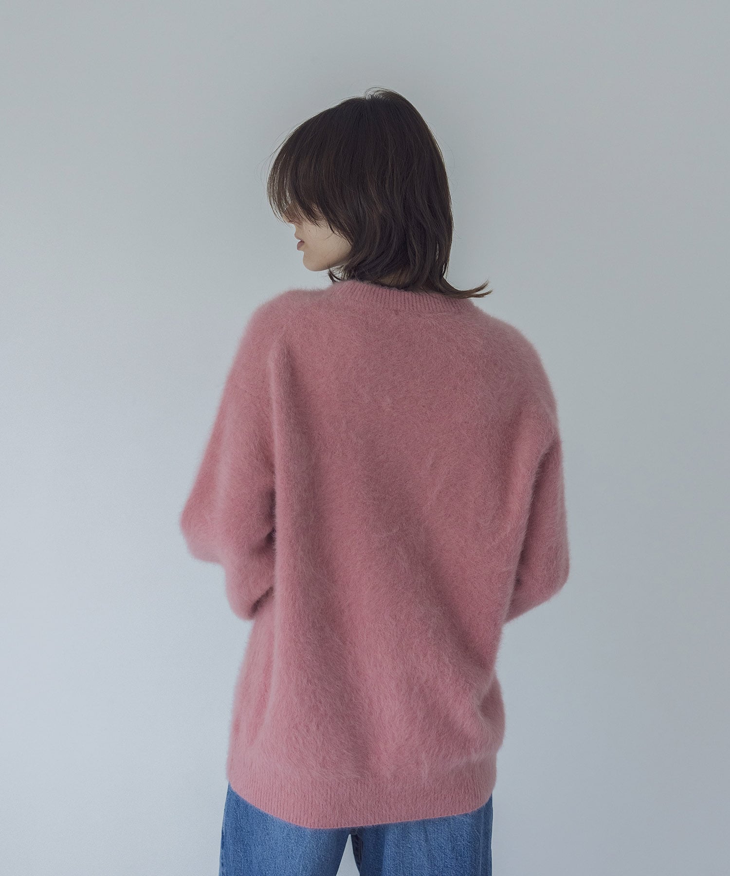 fox cashmere crew neck pullover