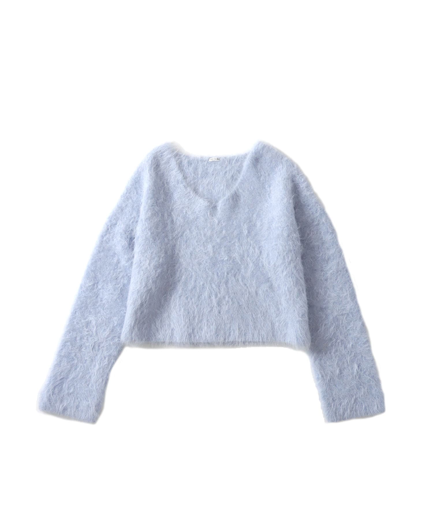 alpaca shaggy v neck pull | AND ON JIONE STORE（アンドオン）ジオン