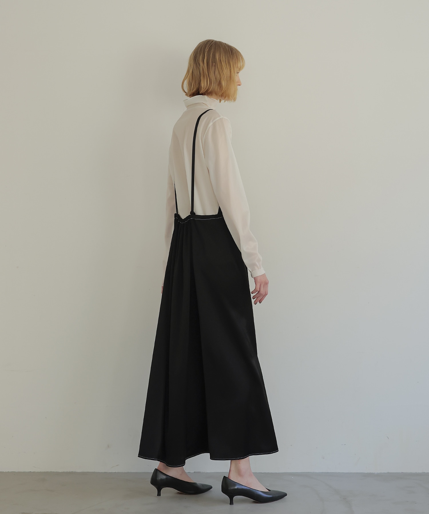 matte satin cami dress