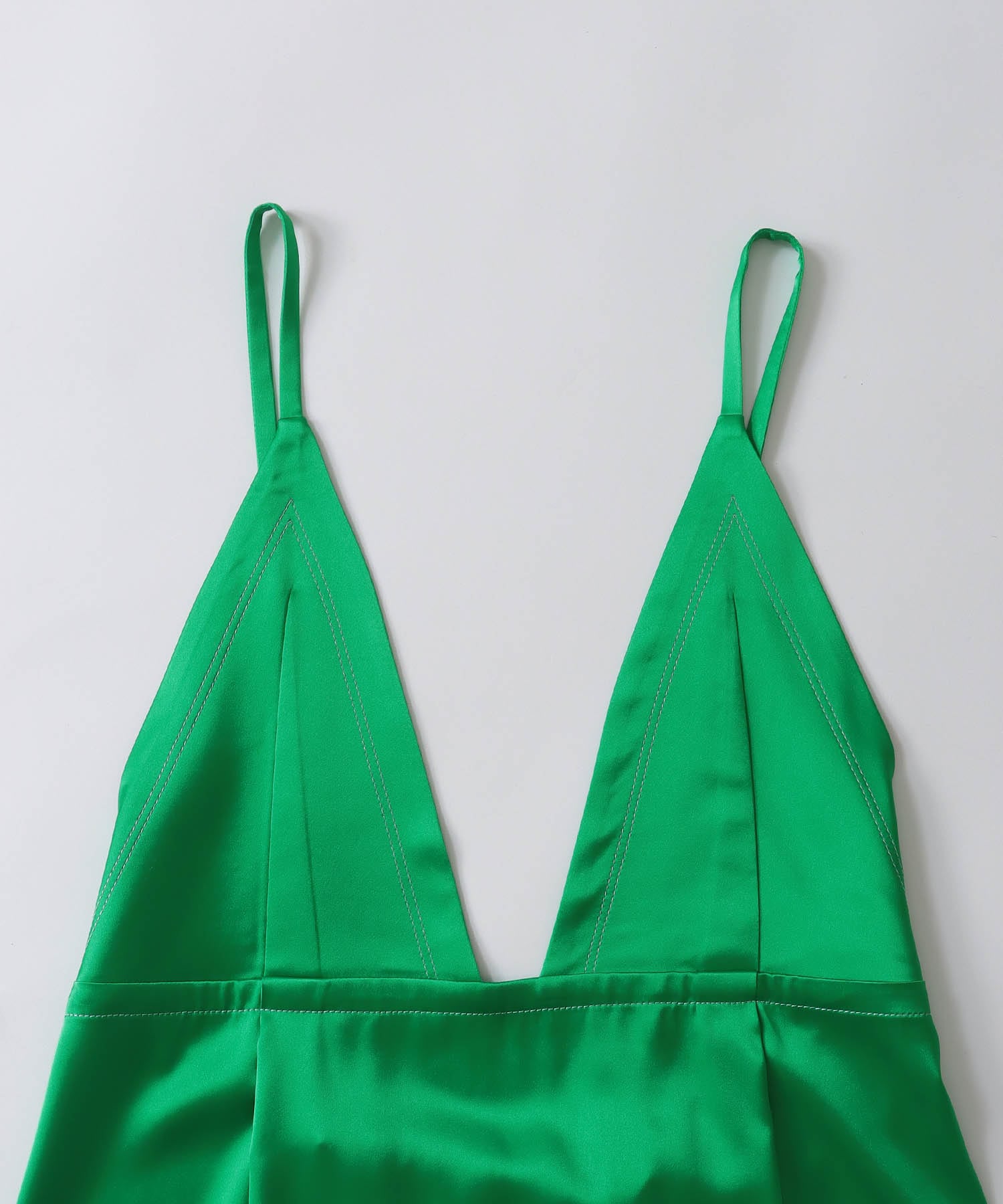 matte satin cami dress