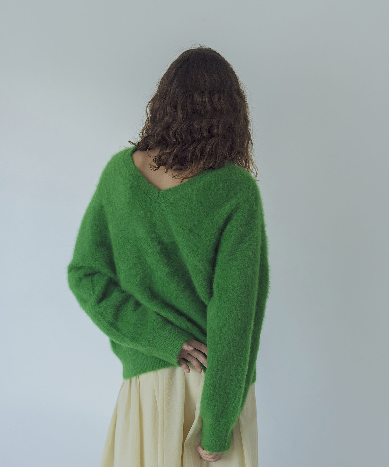 fox cashmere v neck cardigan