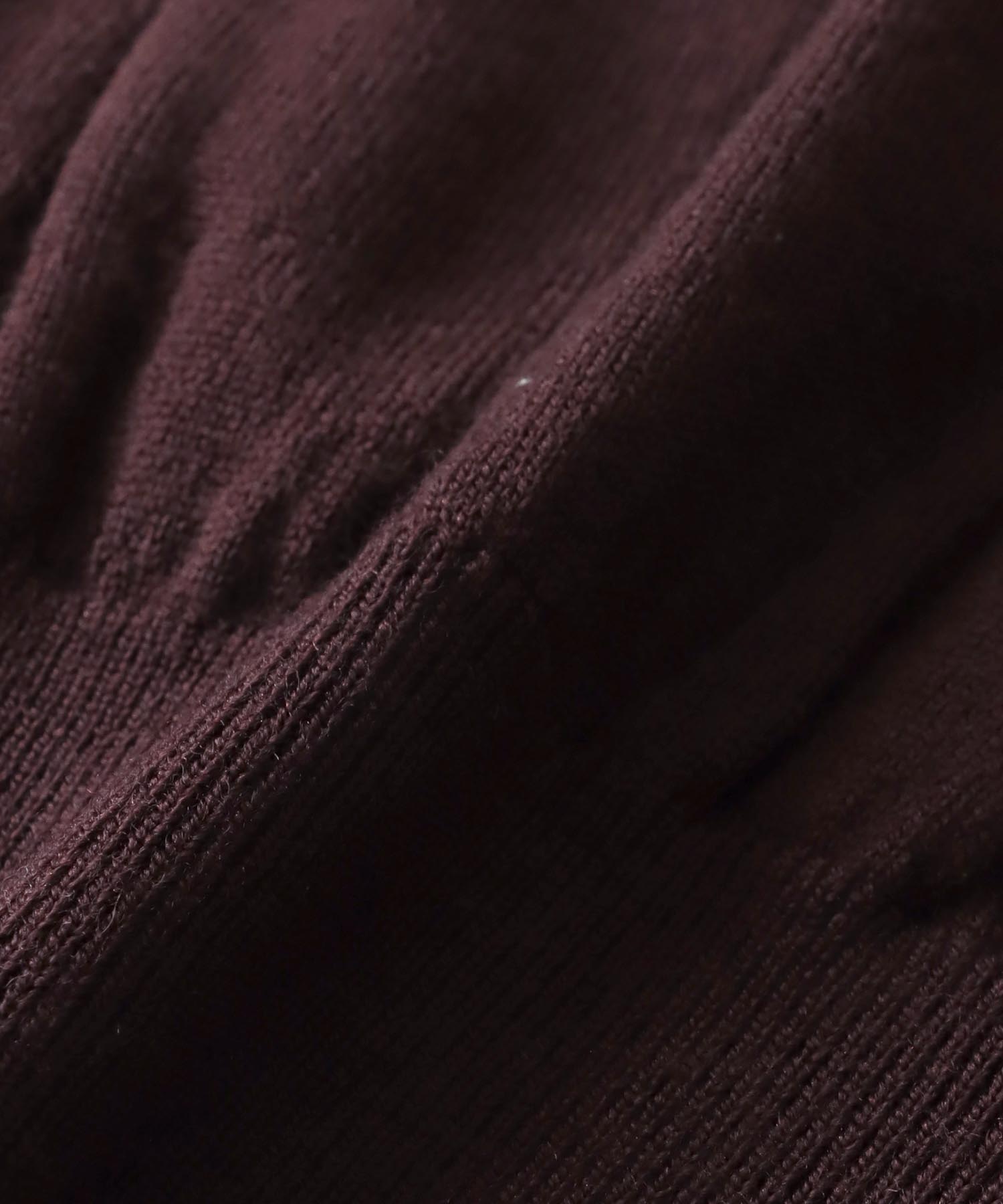 cash feel wool fringe pullover