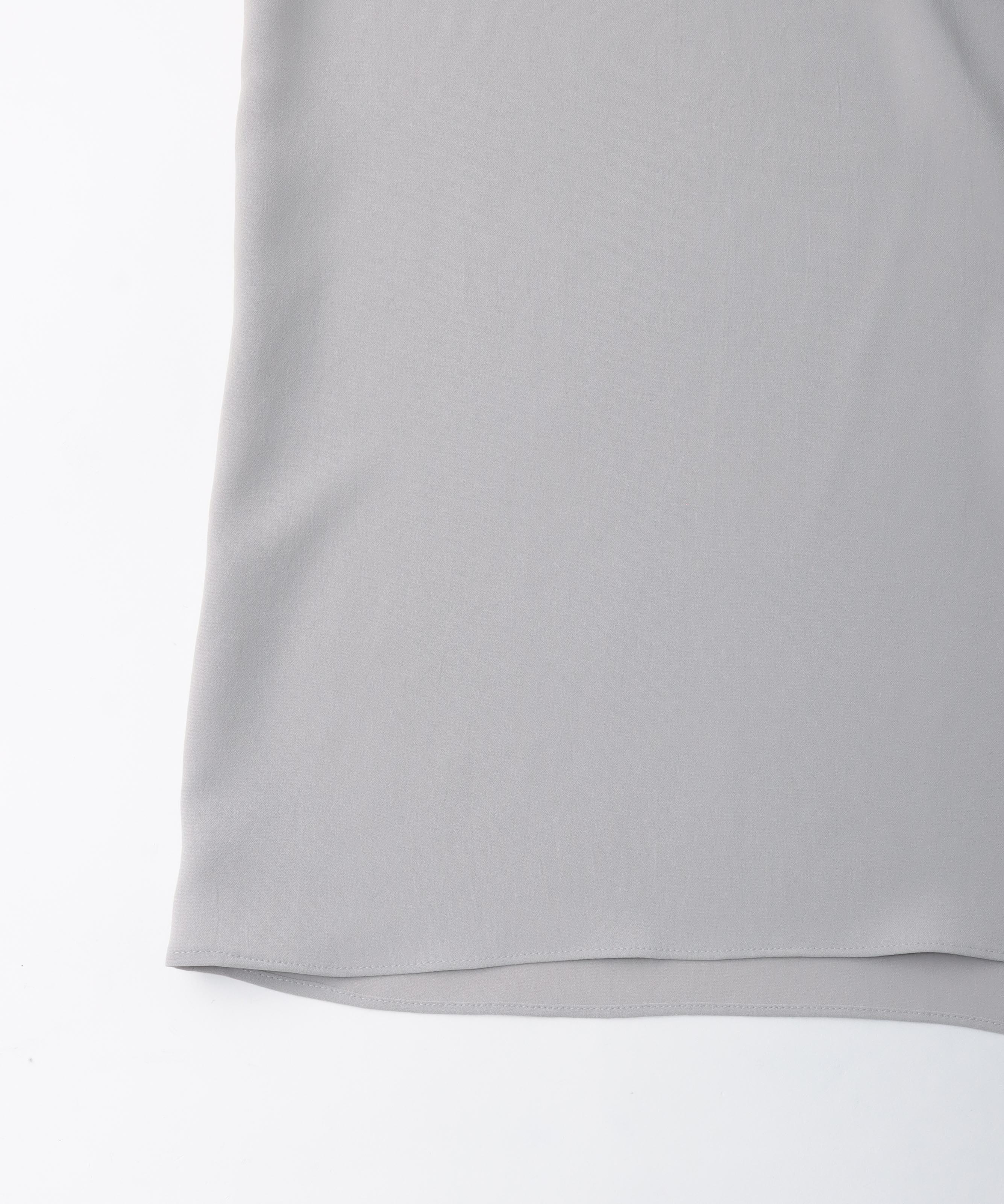 fluid silhouette gather dress