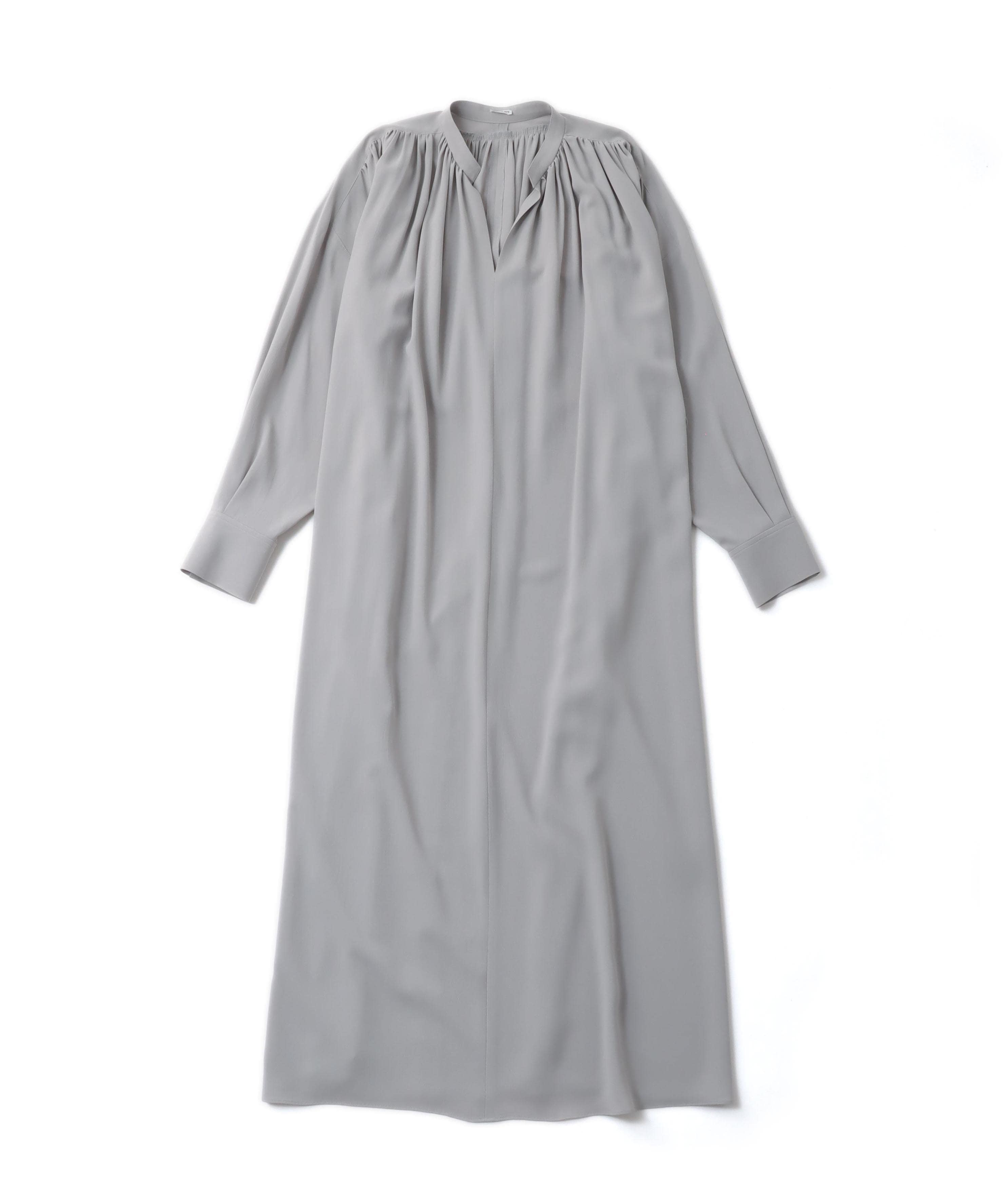 fluid silhouette gather dress | AND ON JIONE STORE