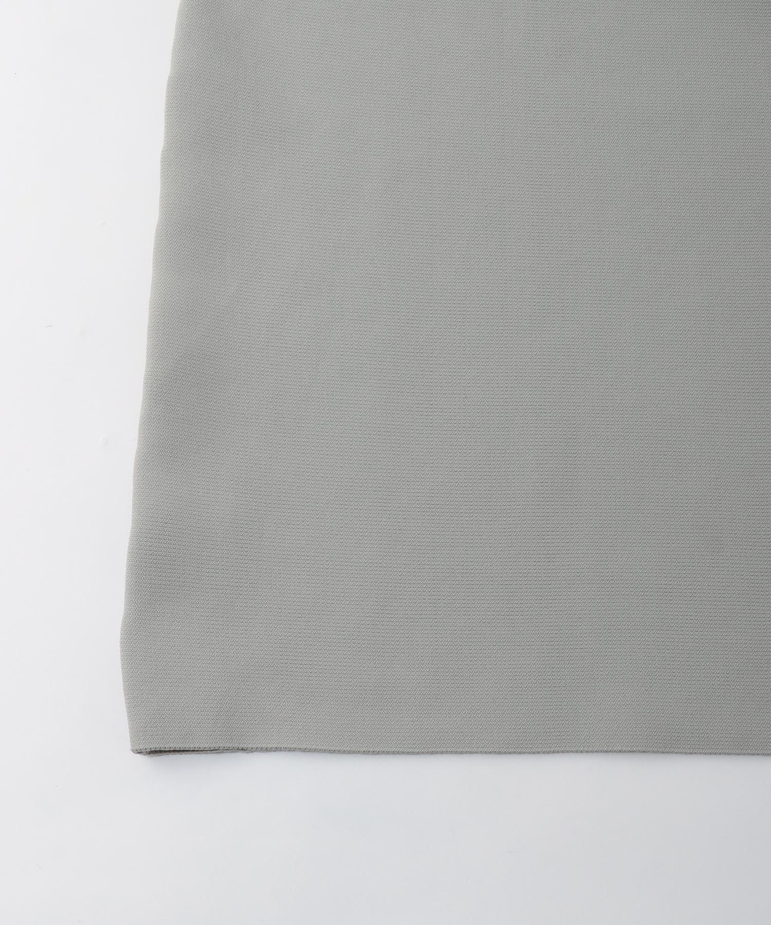 higt collar bell sleeve knit dress