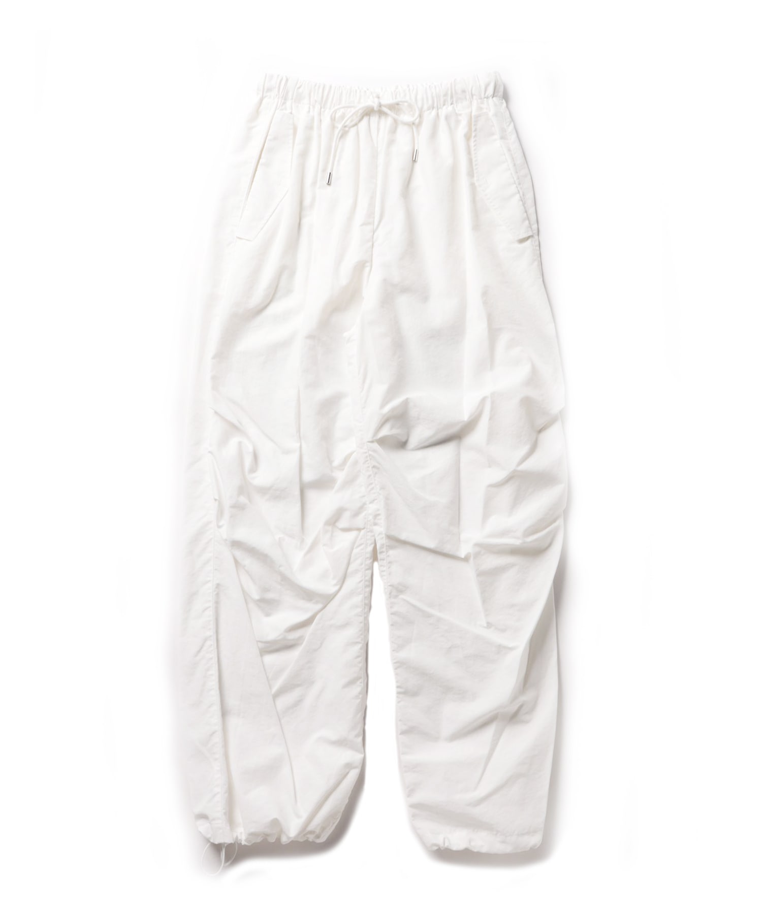 taffeta tuck design pants