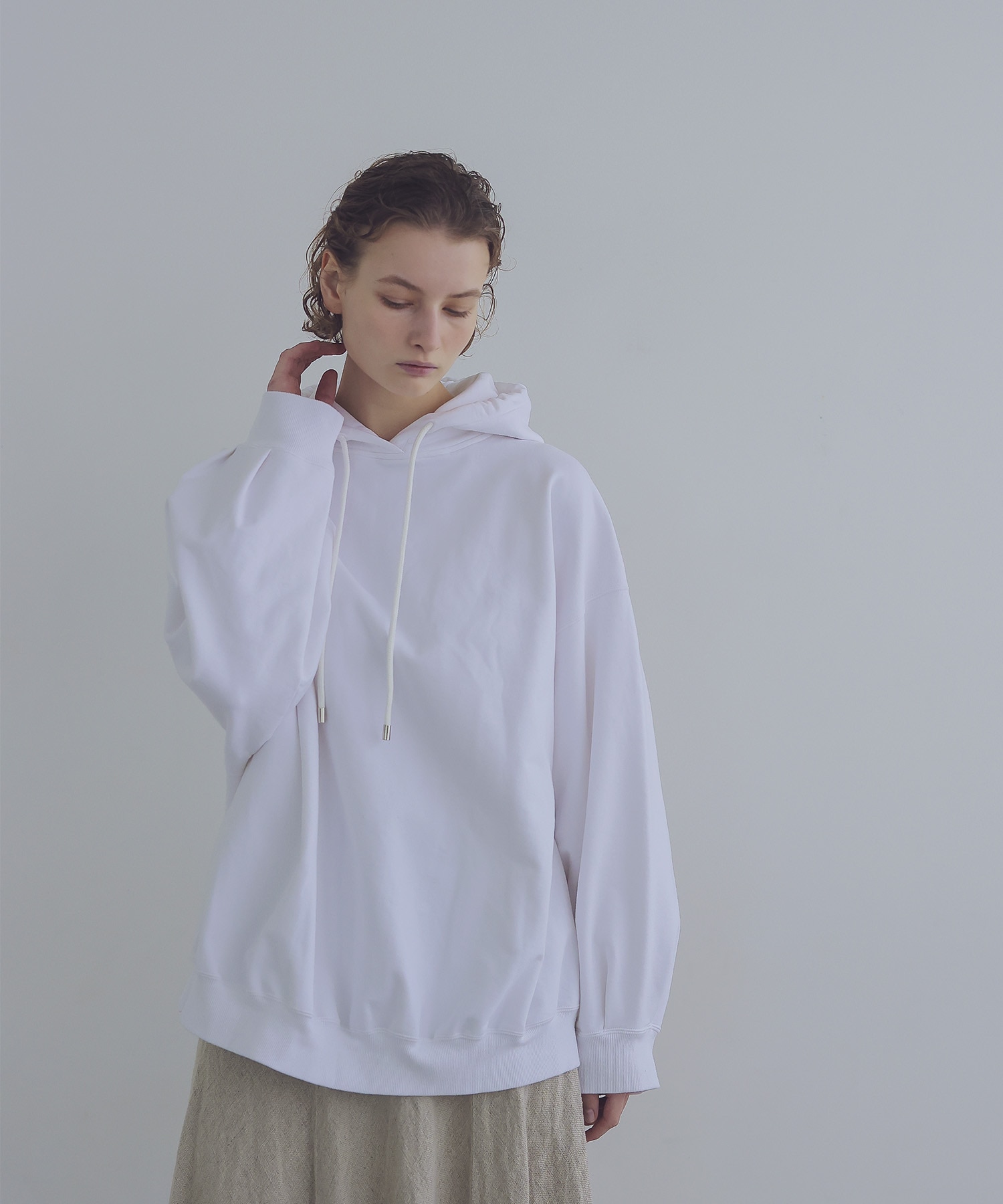 smooth high stretch hoodie