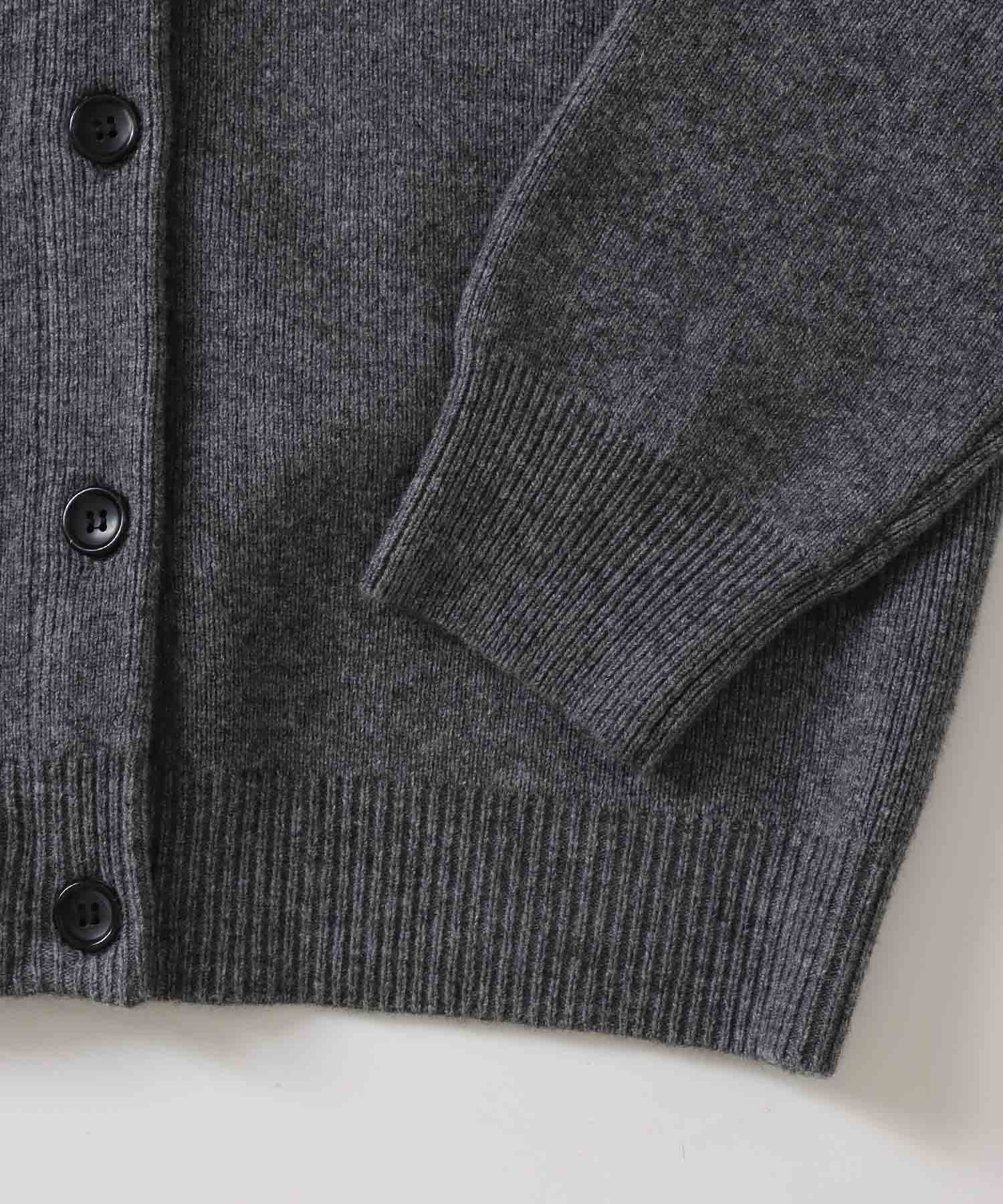 wool cashmere cardigan balaclava