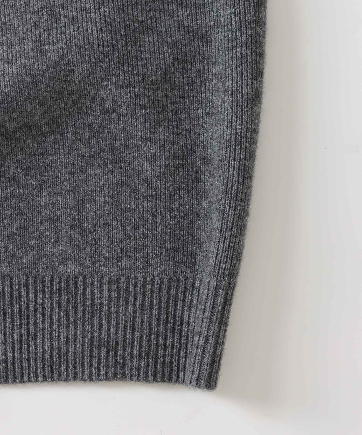 wool cashmere cardigan balaclava