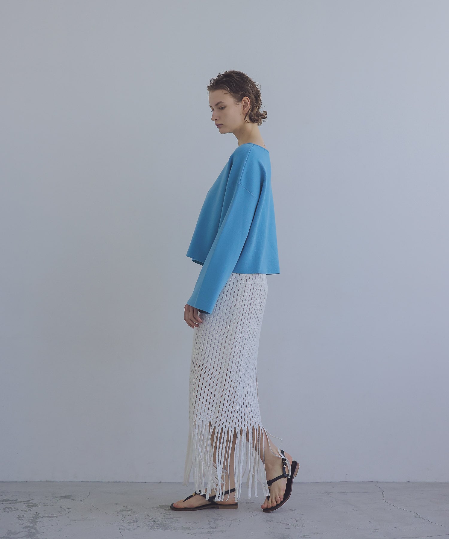 high twist boat neck pull