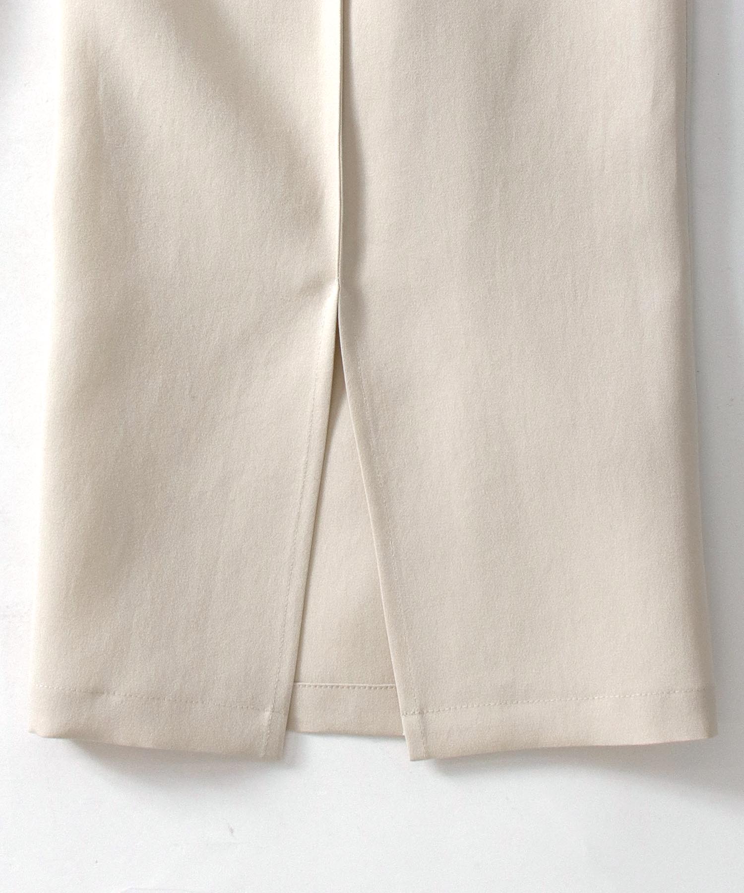 double tuck taut fabric wide pants