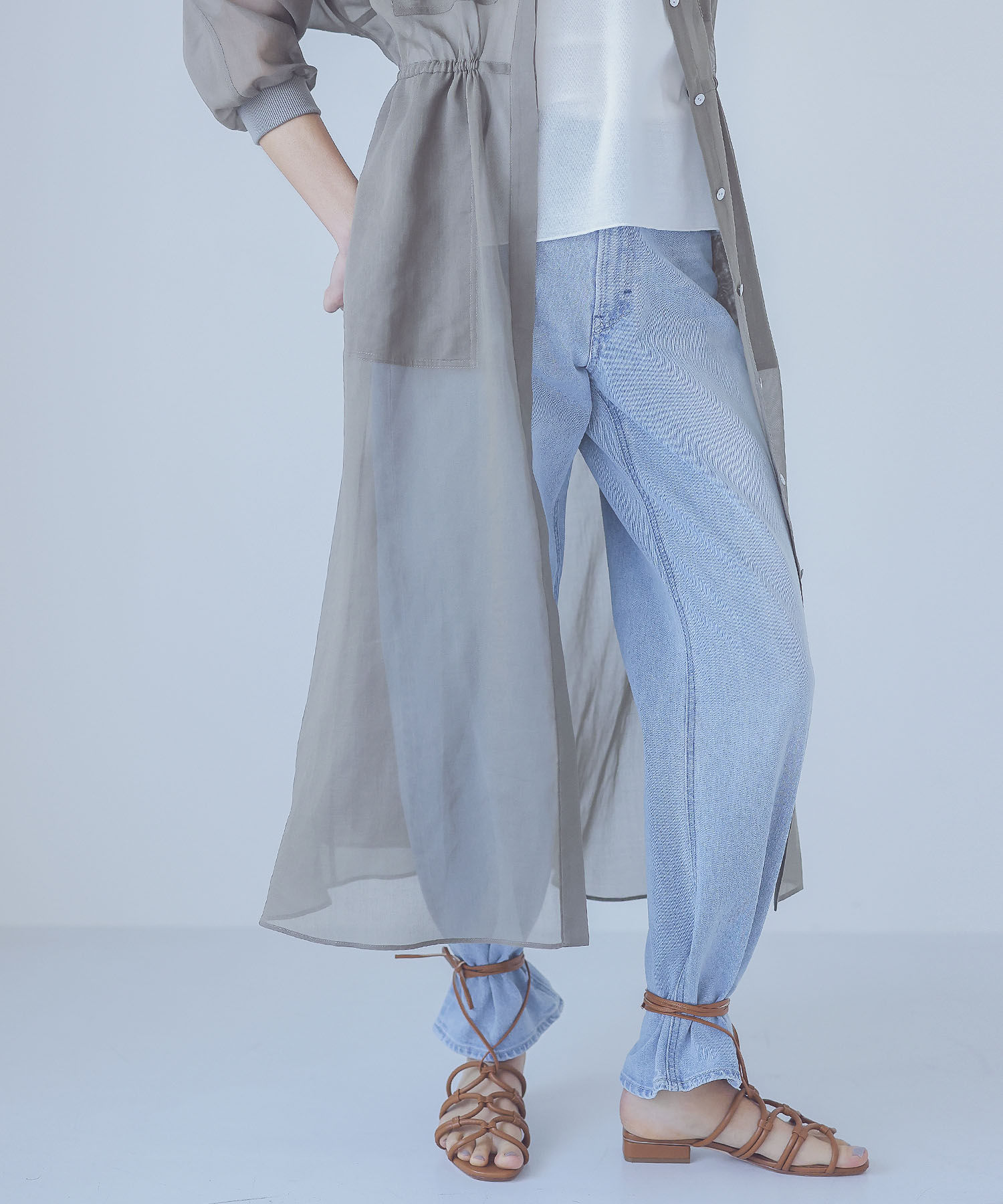 soft organdy dolman sleeve shirt dress