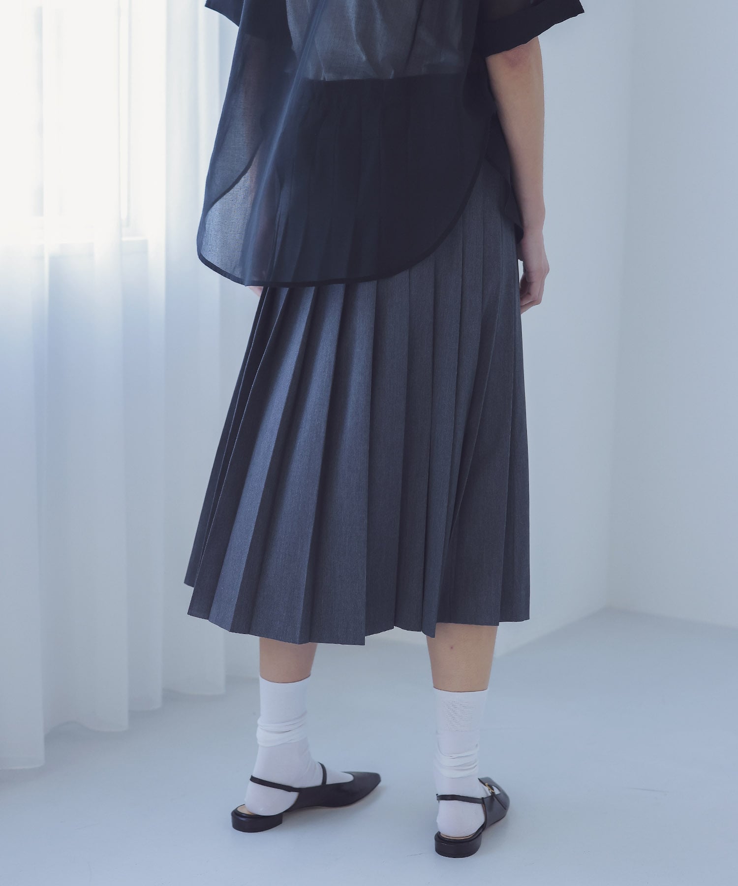 school pleats low waist skirt