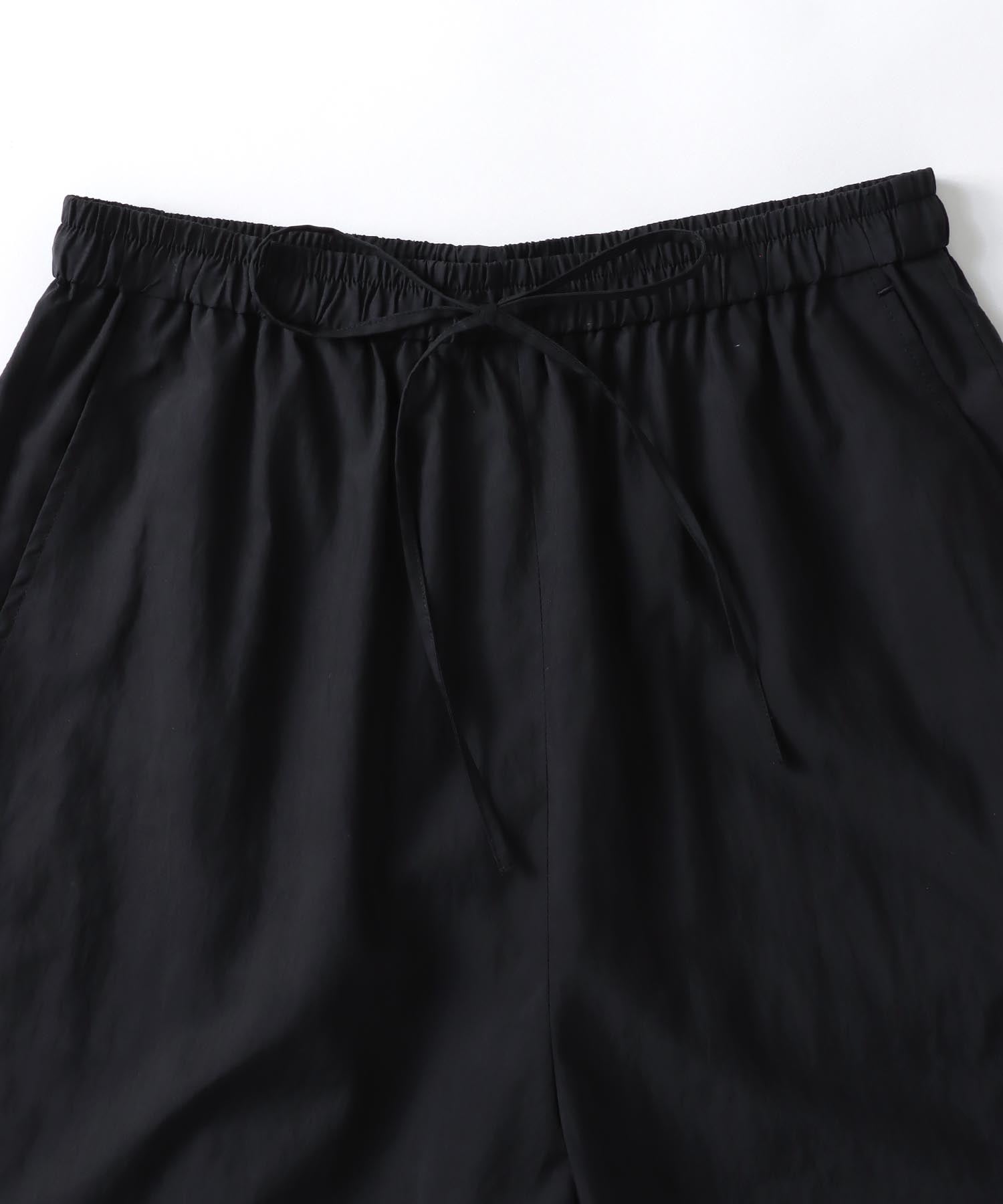 Tn/Ny wrinkle bermuda shorts