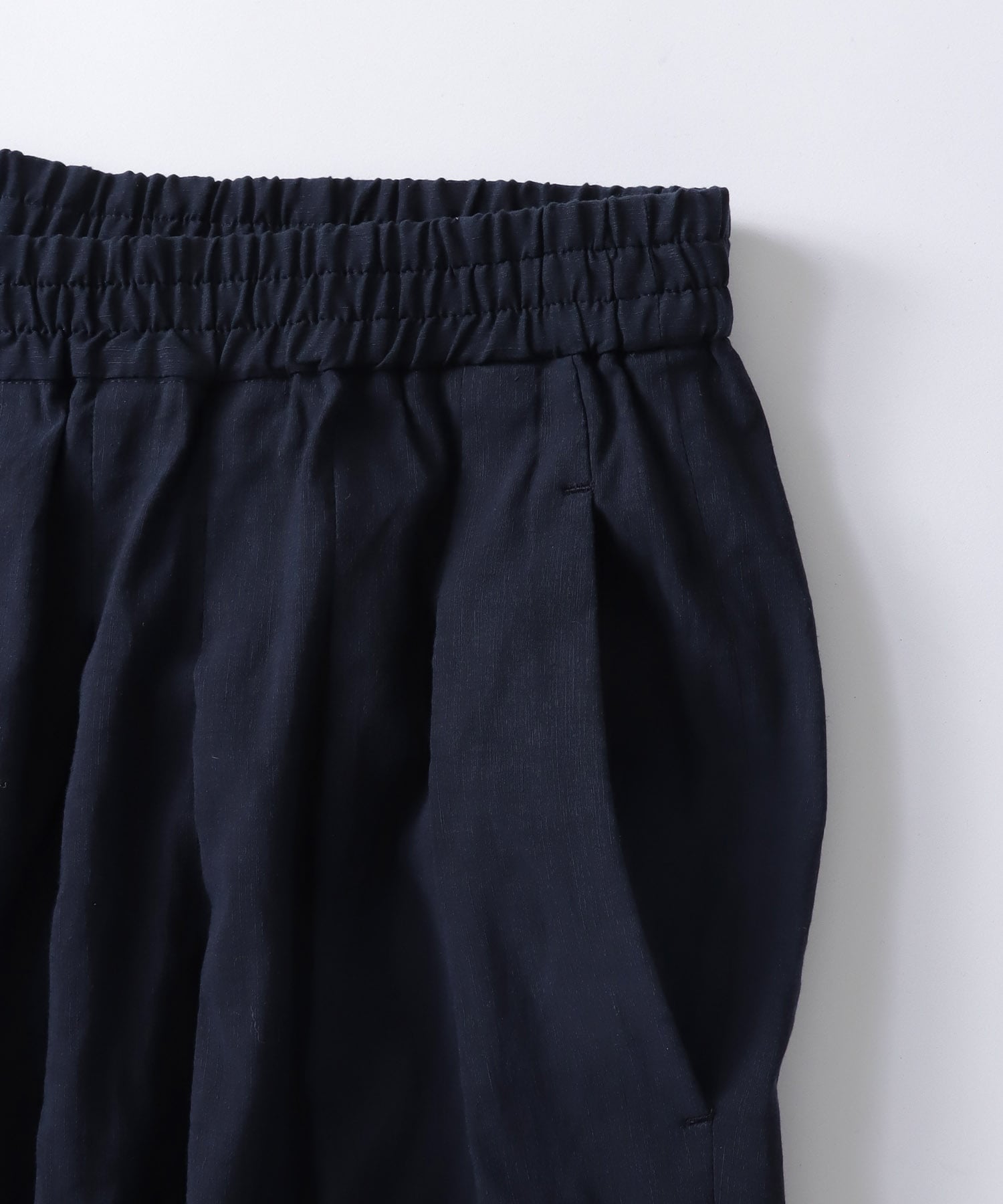 C/Li tuck pleats wide-leg trouser