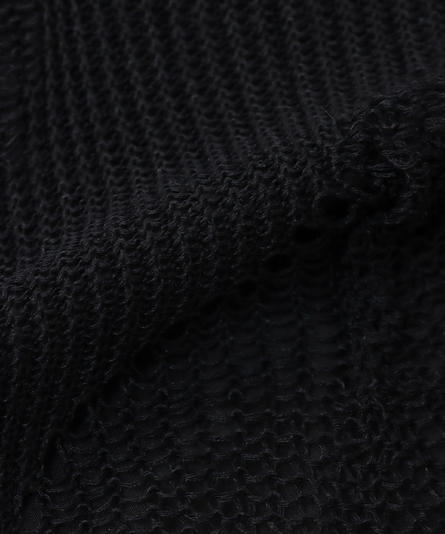 texture narrow knit skirt