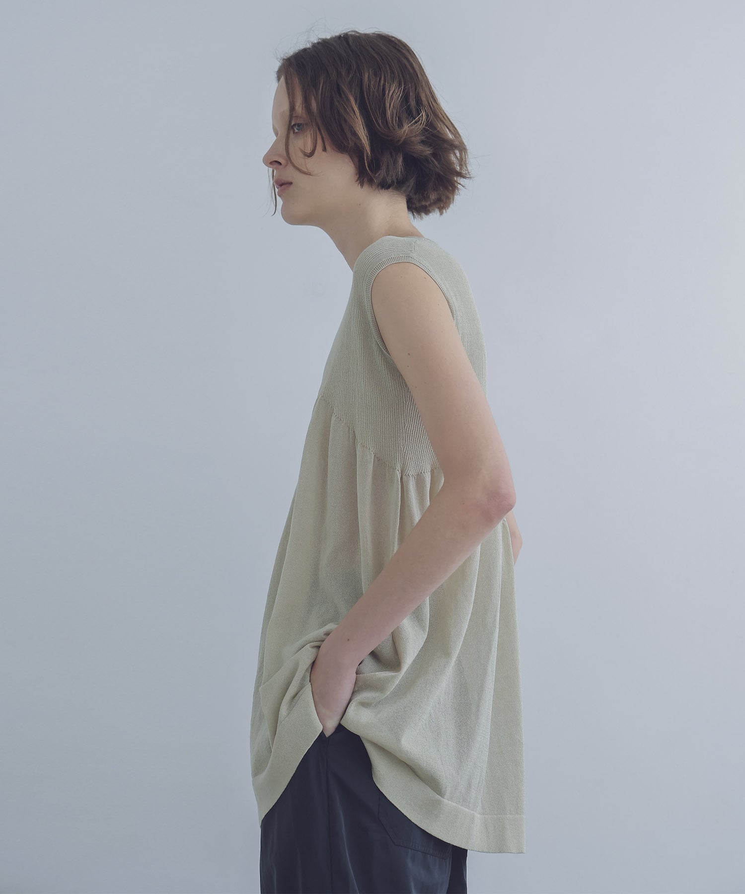 C/Ny sheer flare tops