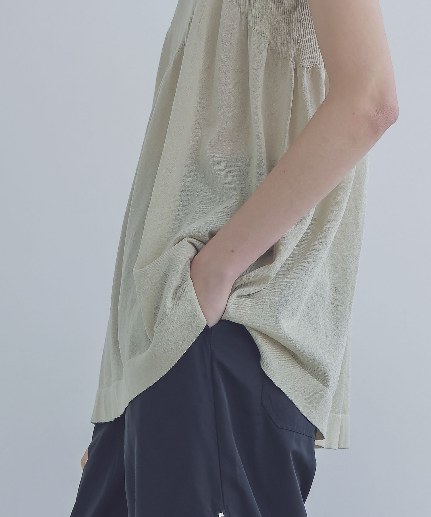 C/Ny sheer flare tops