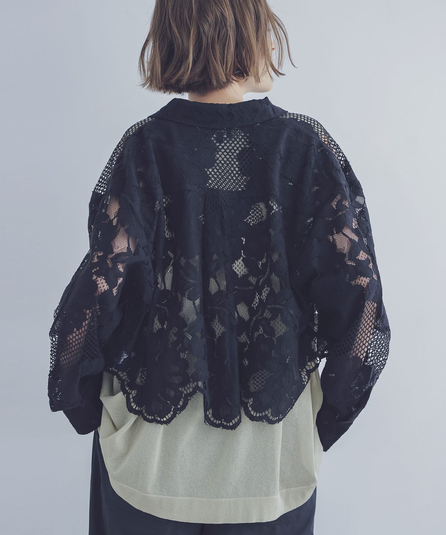 C/Ny sheer flare tops