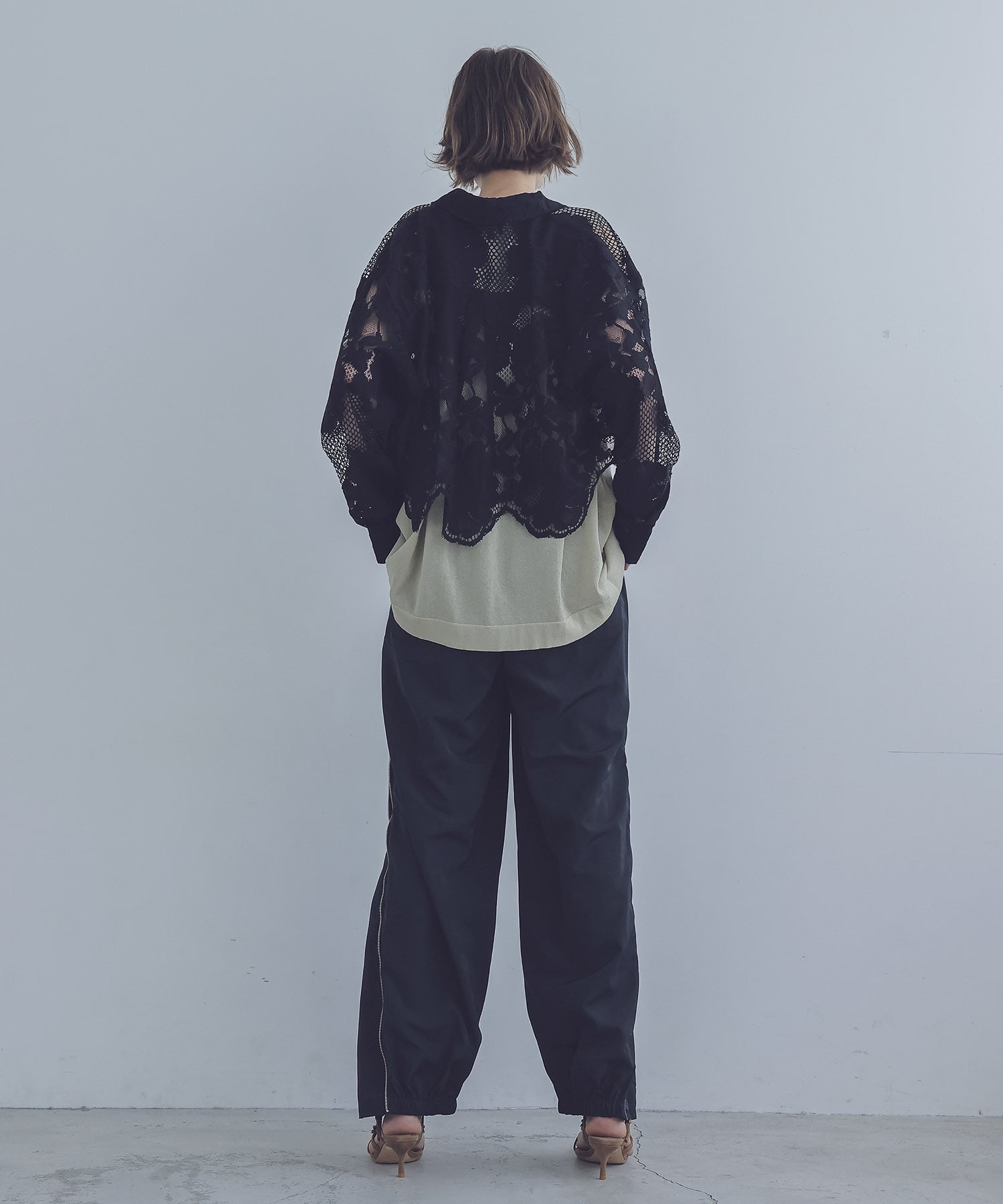 C/Ny sheer flare tops