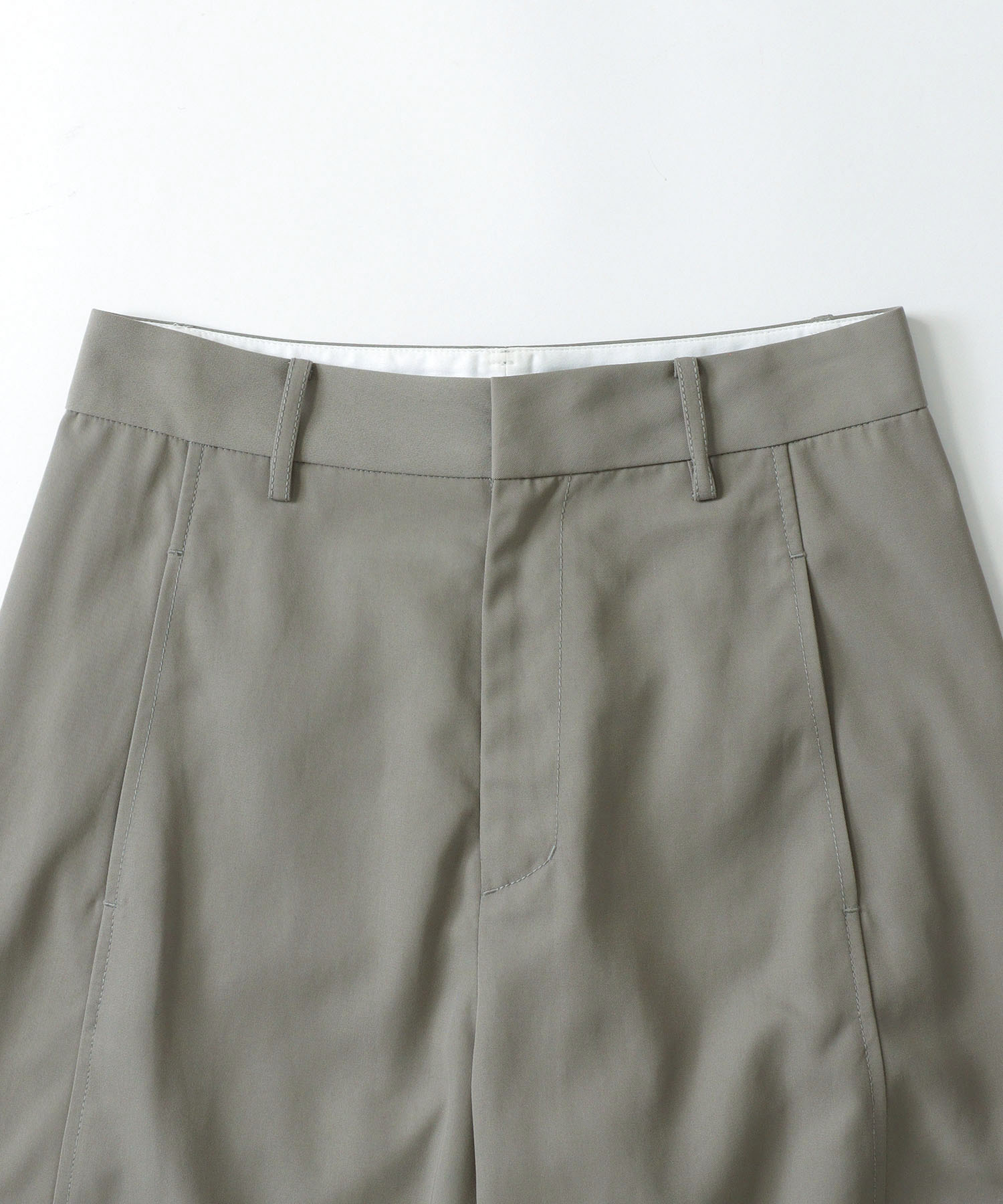 twill barrel pants