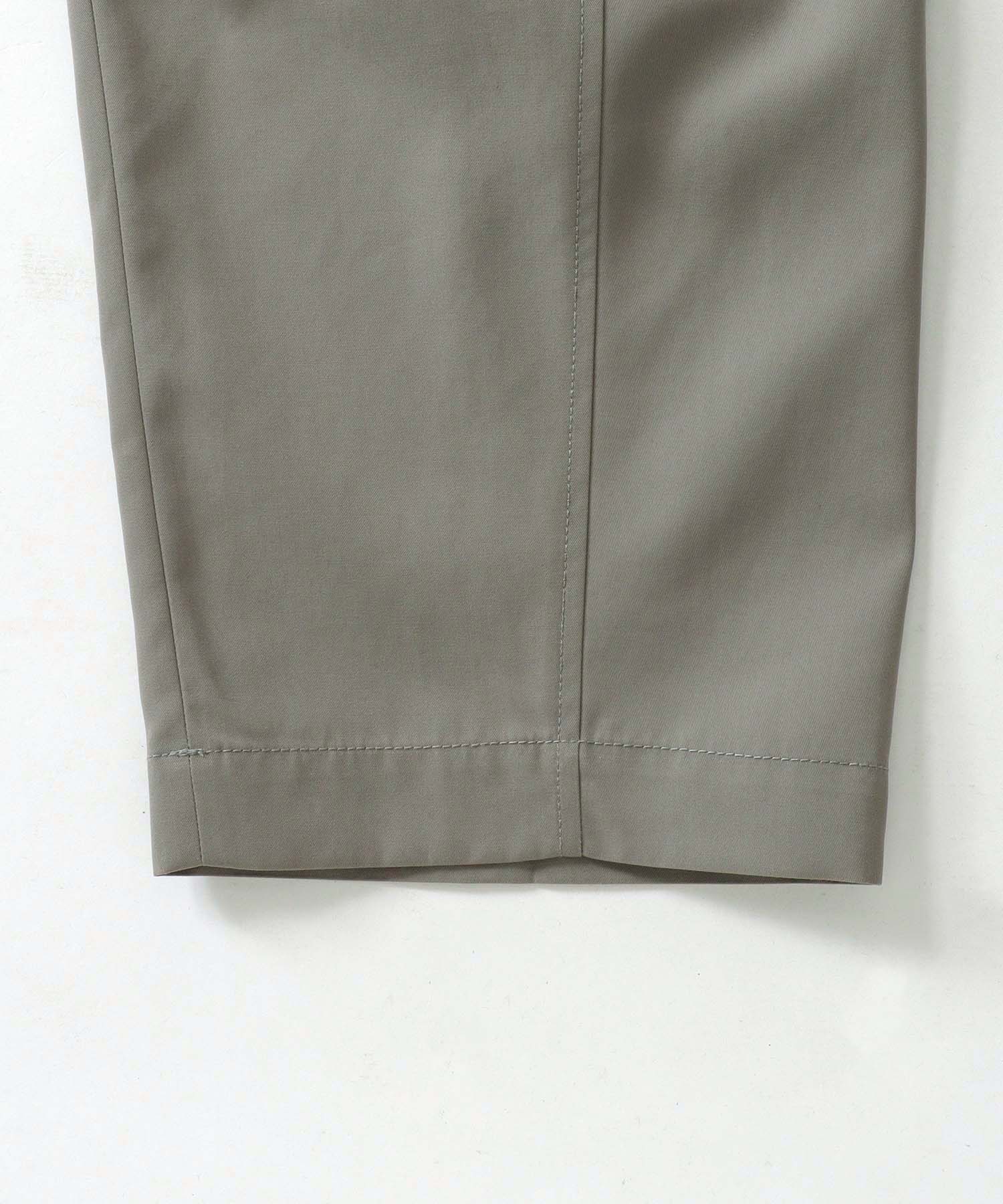 twill barrel pants